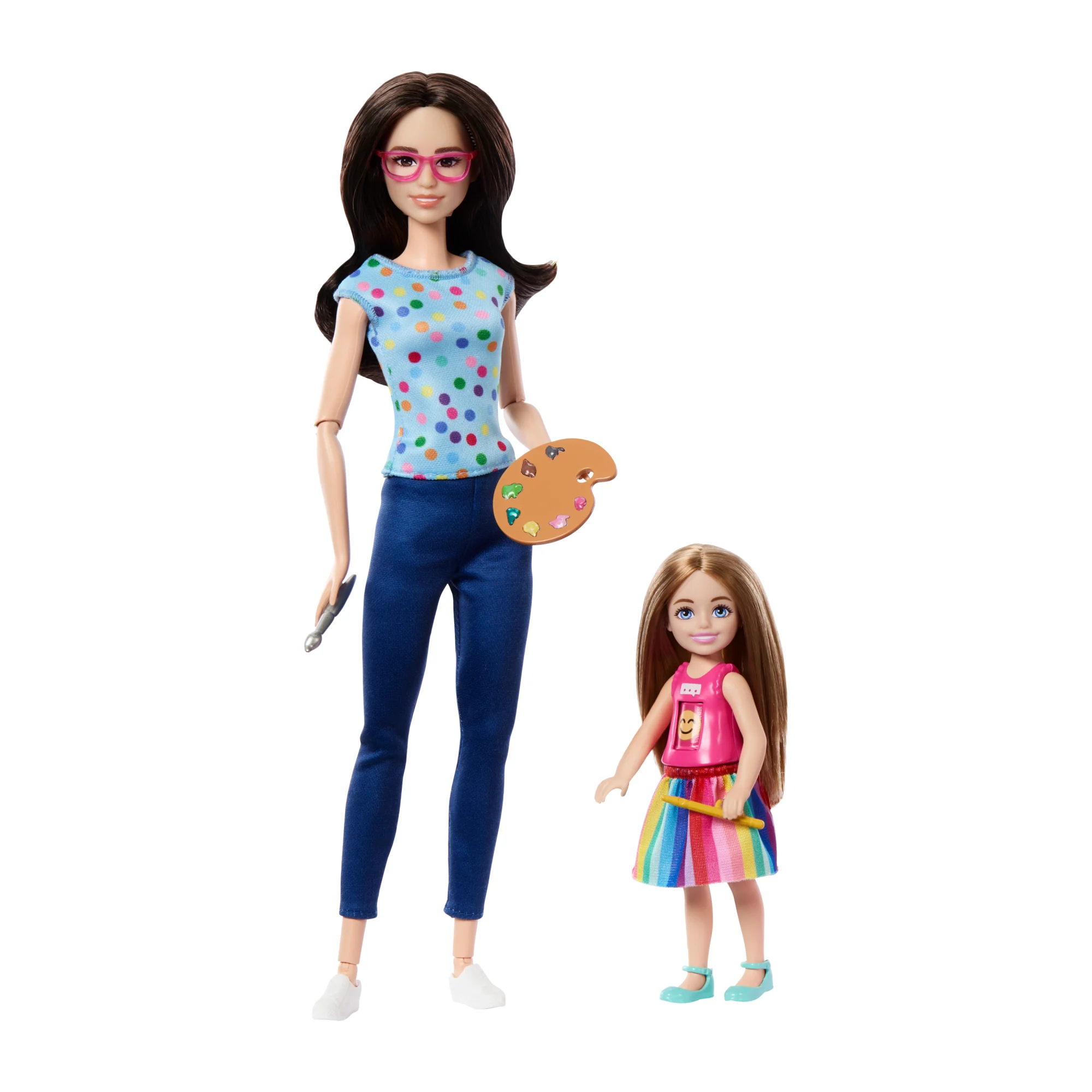 Barbie  Coffret de Jeu  Art-Thérapie, 2Poupées, Animal, Accessoires - Image 4