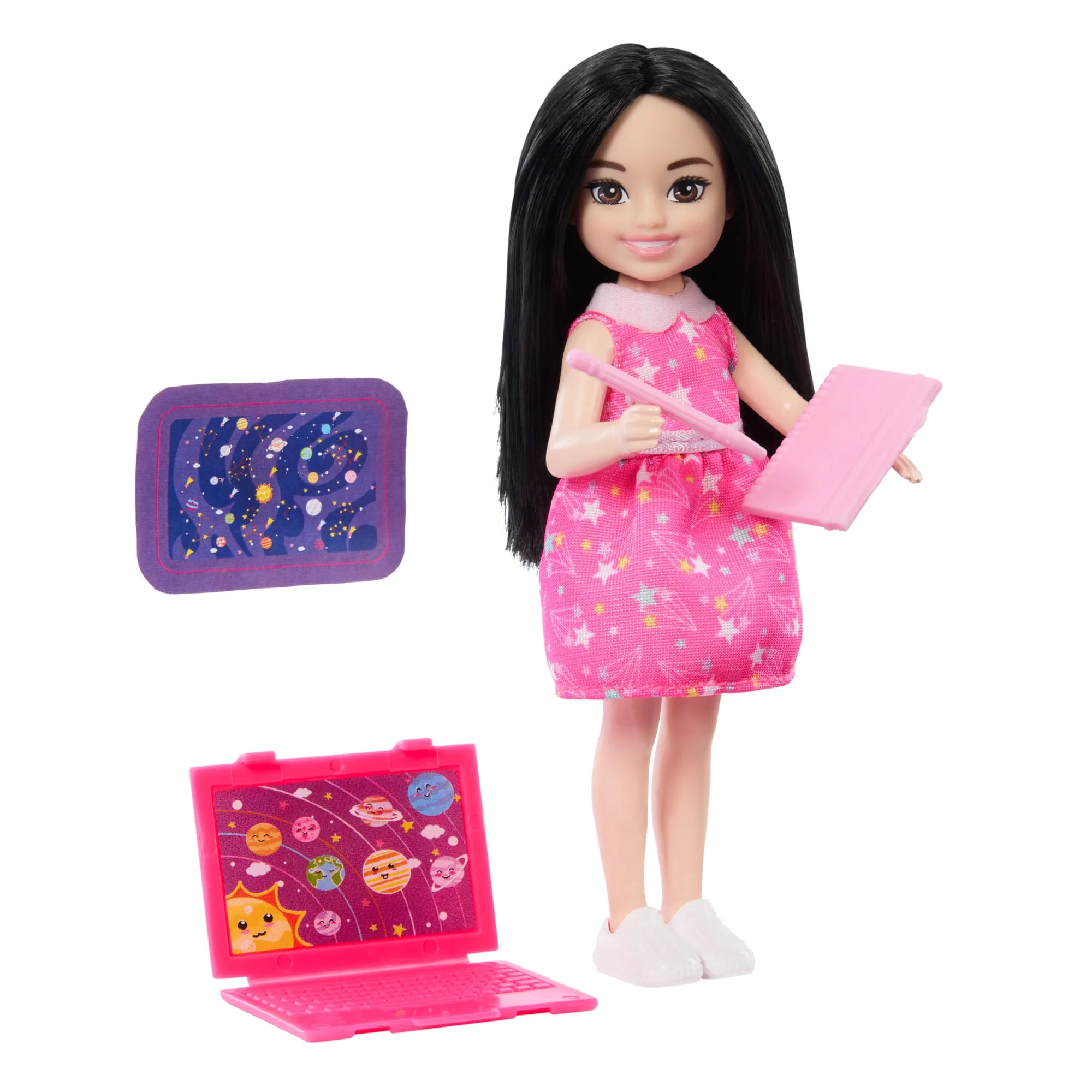 Barbie  Chelsea  Poupée Astronome et Accessoires, Brunette - Image 4