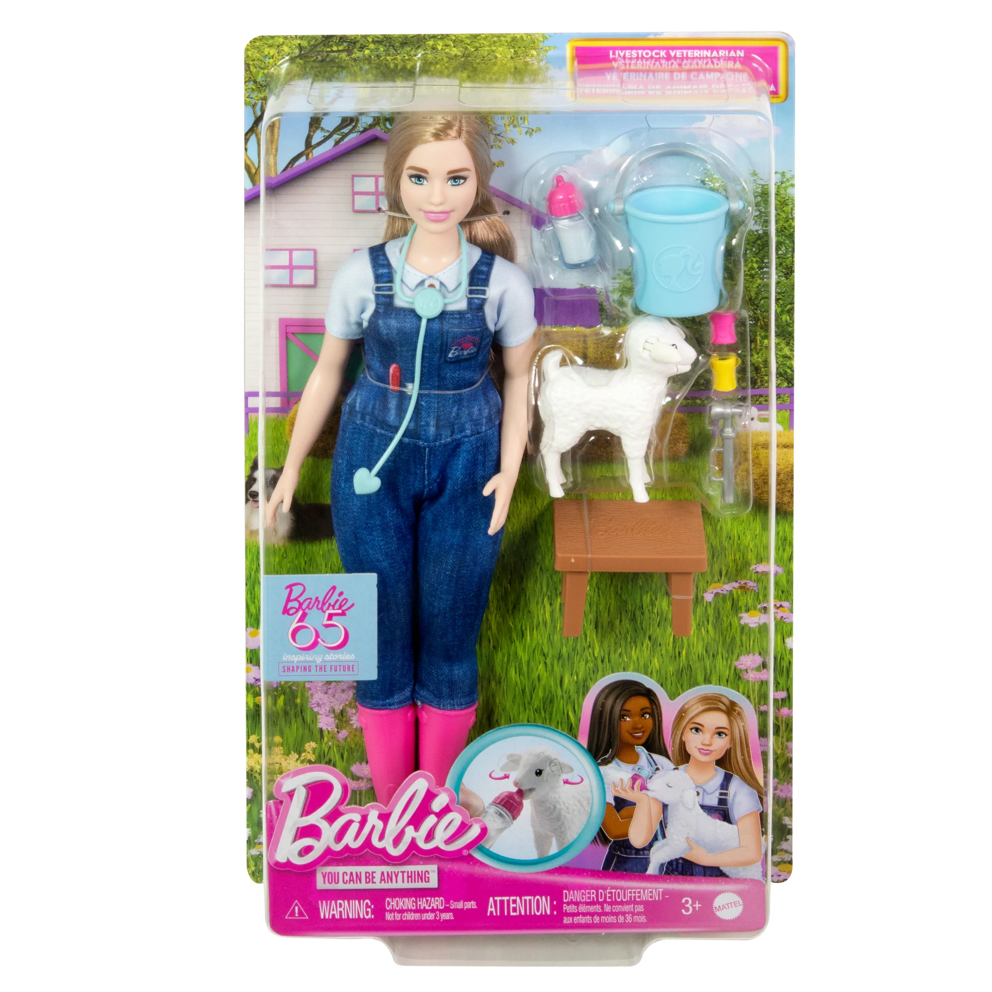 Barbie Carrières 65Eanniversaire Vétérinaire de Campagne, 10Acc. - Image 6