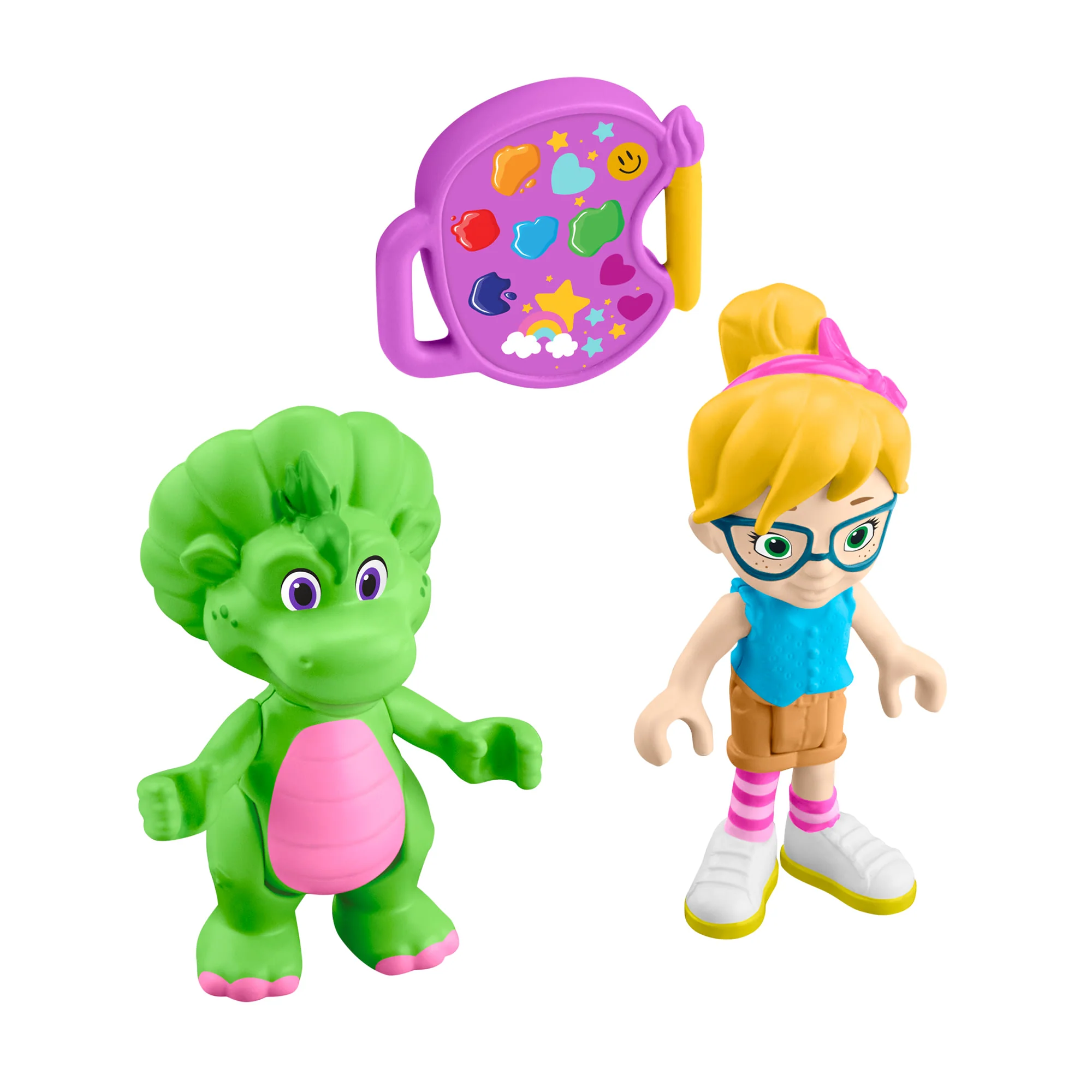 Barney Figura de Juguete 2 Figuras de Amiguitos - Image 4