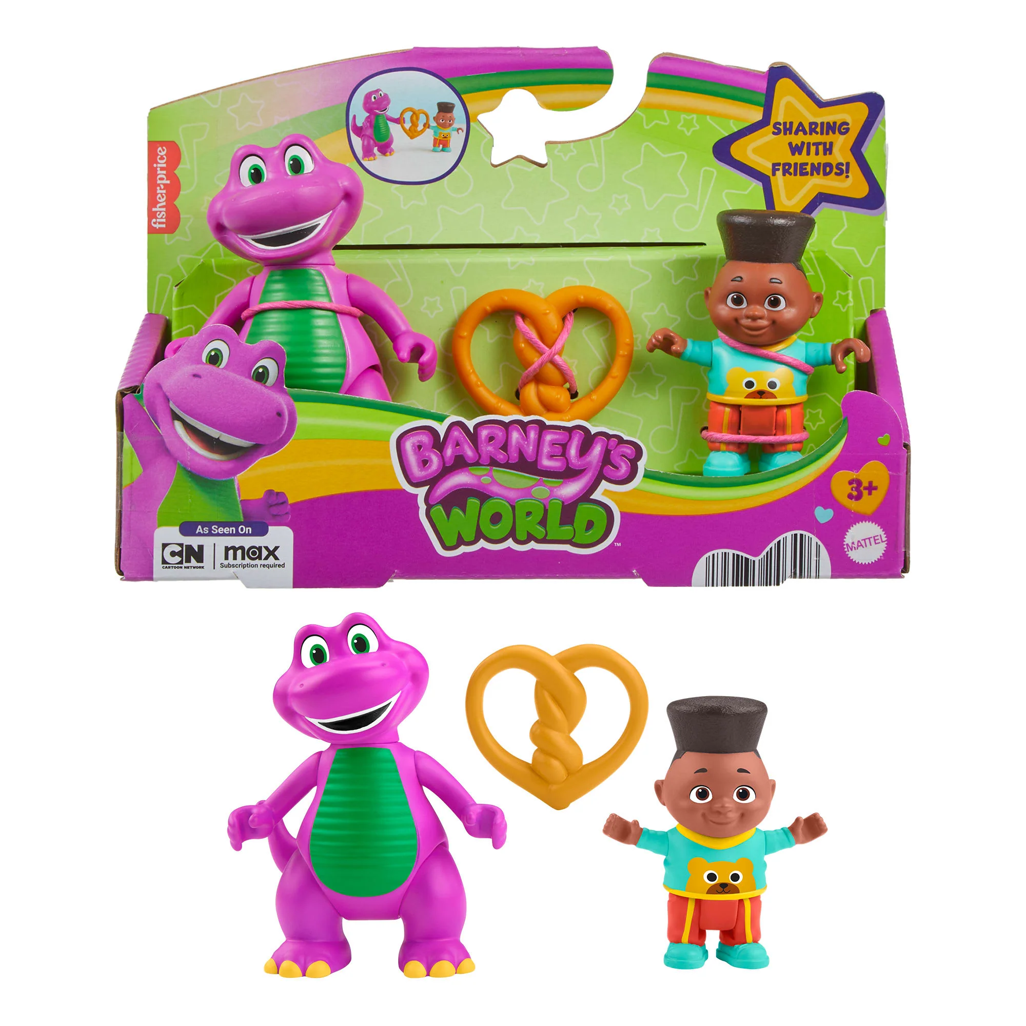 Barney Figura de Juguete 2 Figuras de Amiguitos - Image 6