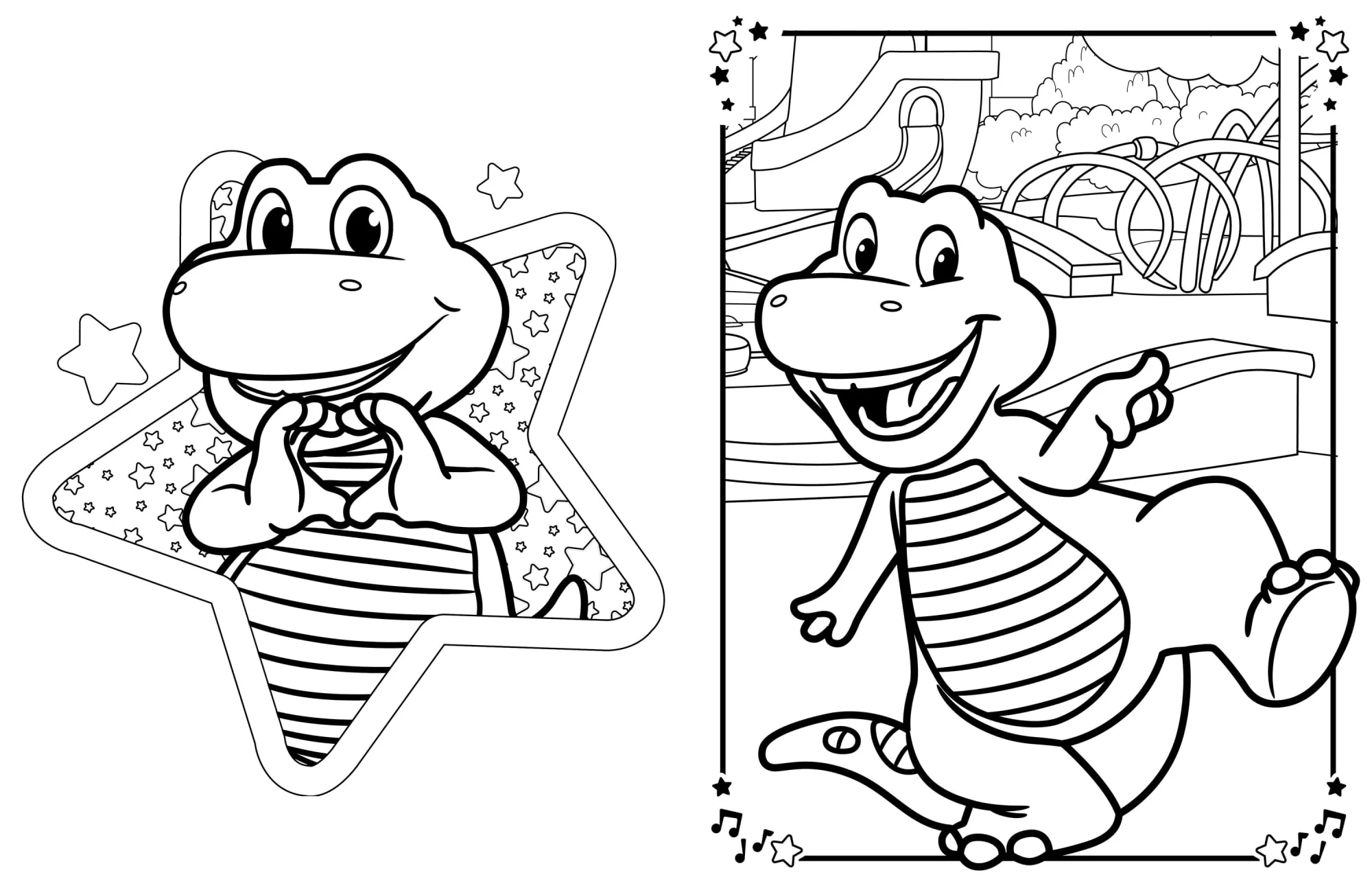 Barney: Giant Coloring Book - Image 4