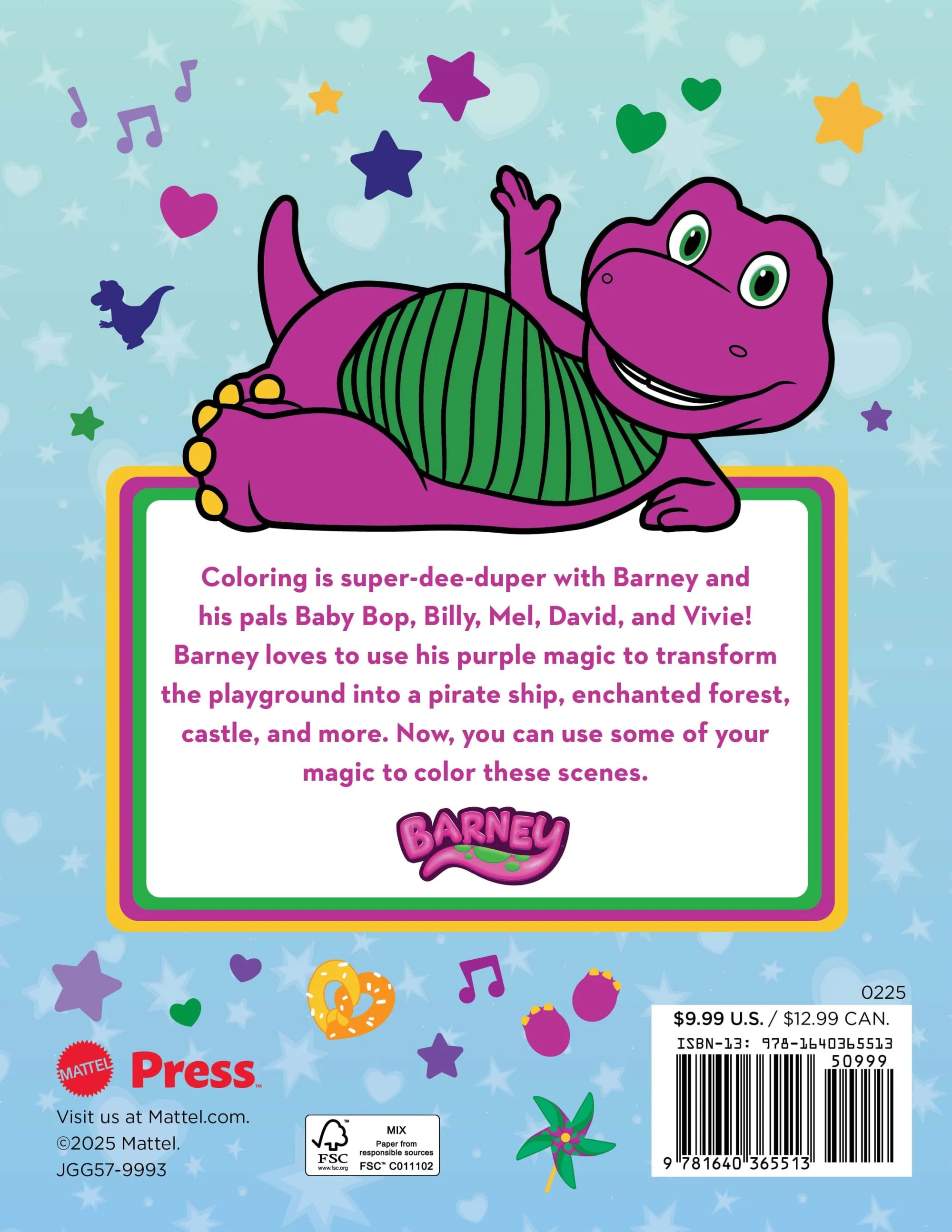 Barney: Giant Coloring Book - Image 5