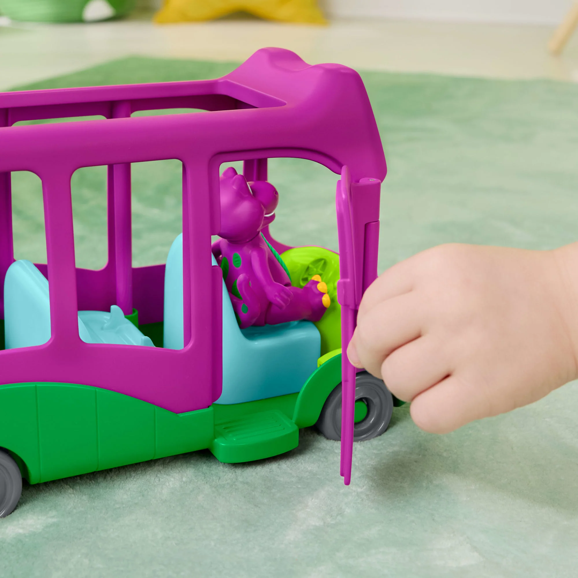 Barney Vehículo de Juguete Autobús de Aventuras - Image 4