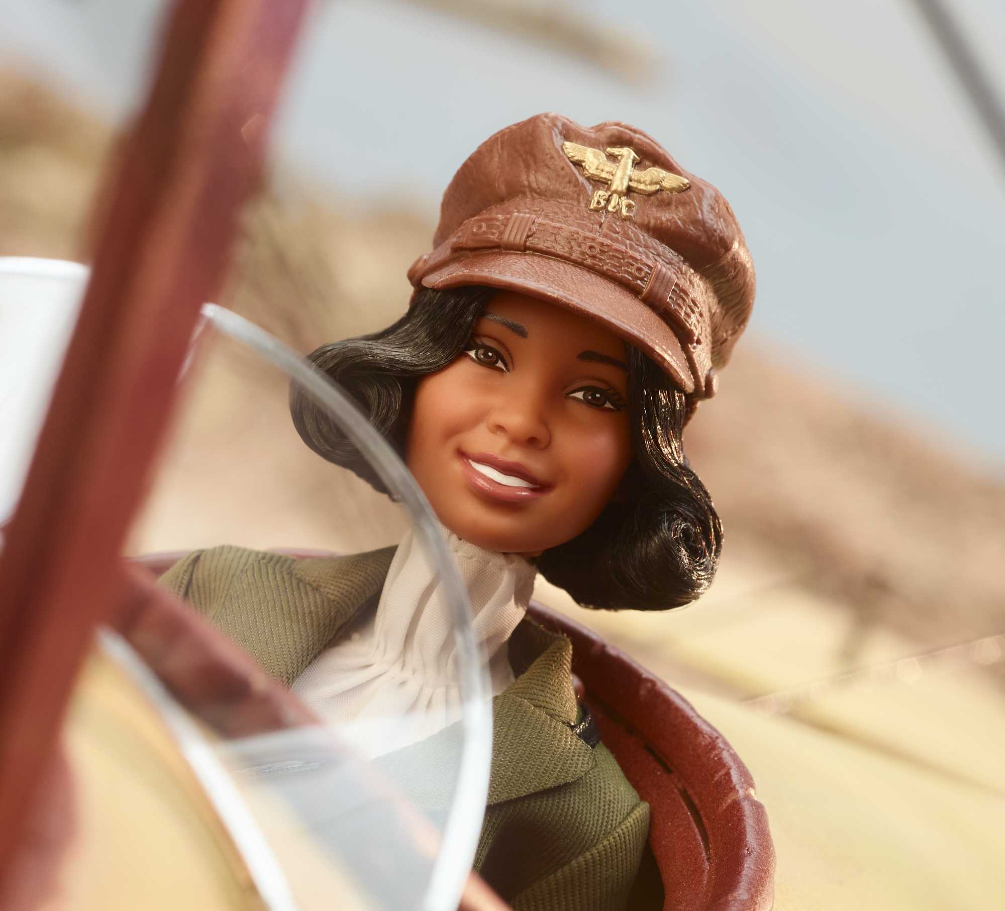 Barbie Signature Bessie Coleman Doll, Inspiring Women Series, Collectible in Displayable Packaging - Image 3