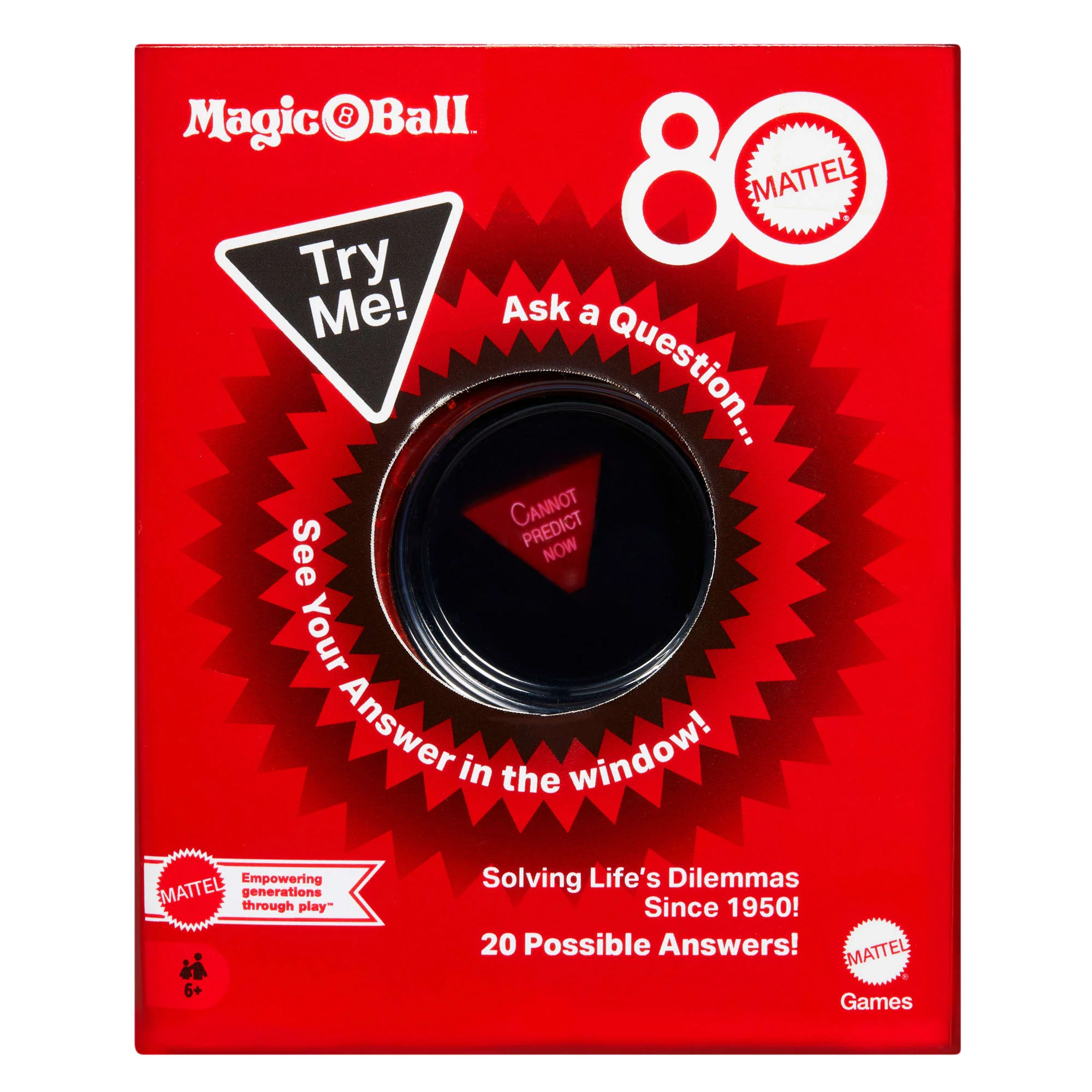 Boule Magic 8 Ball® Édition 80E Anniversaire de Mattel - Image 6