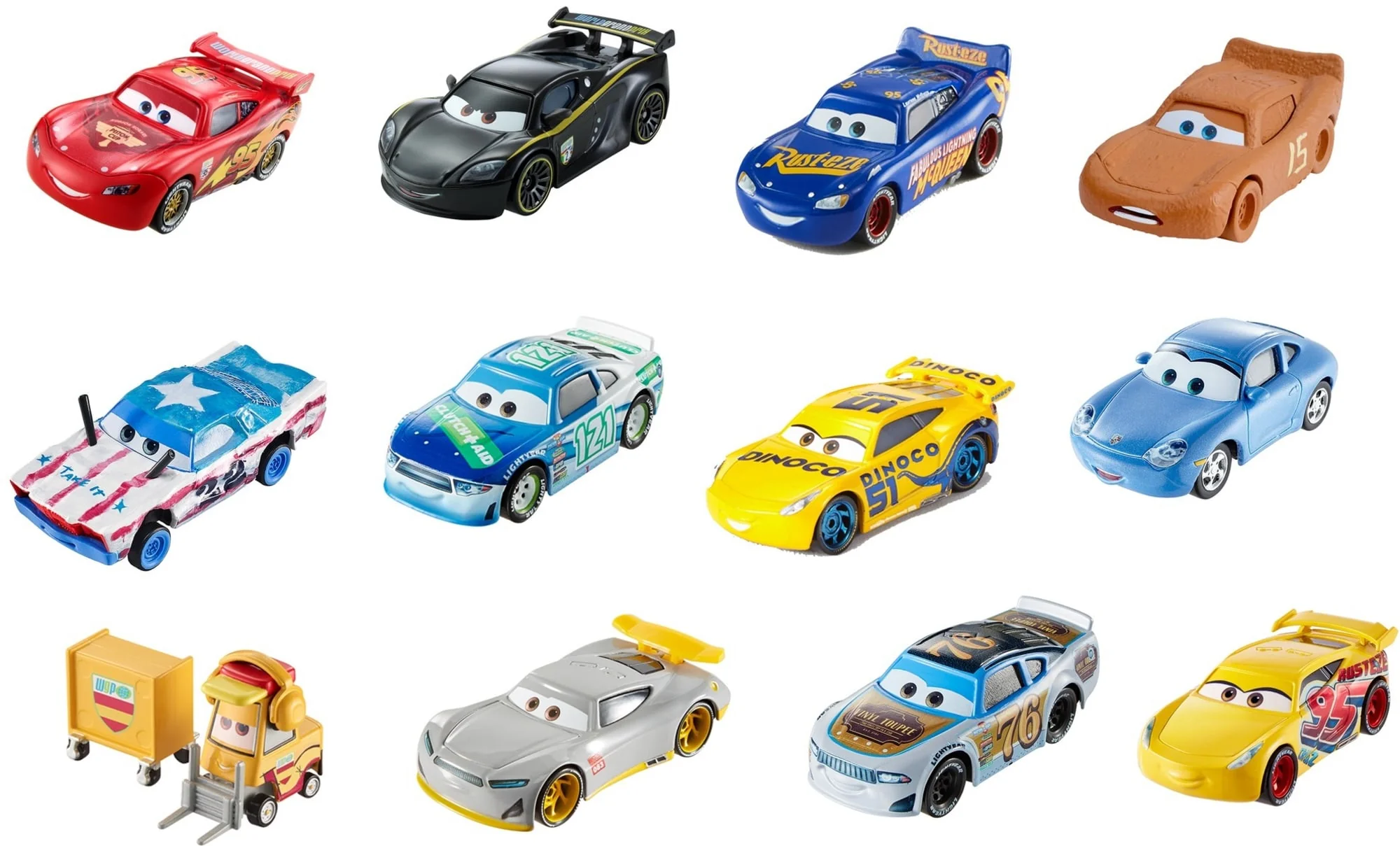 Carros da Disney e Pixar Diecast Veículo de Brinquedo Carro Básico - Image 6