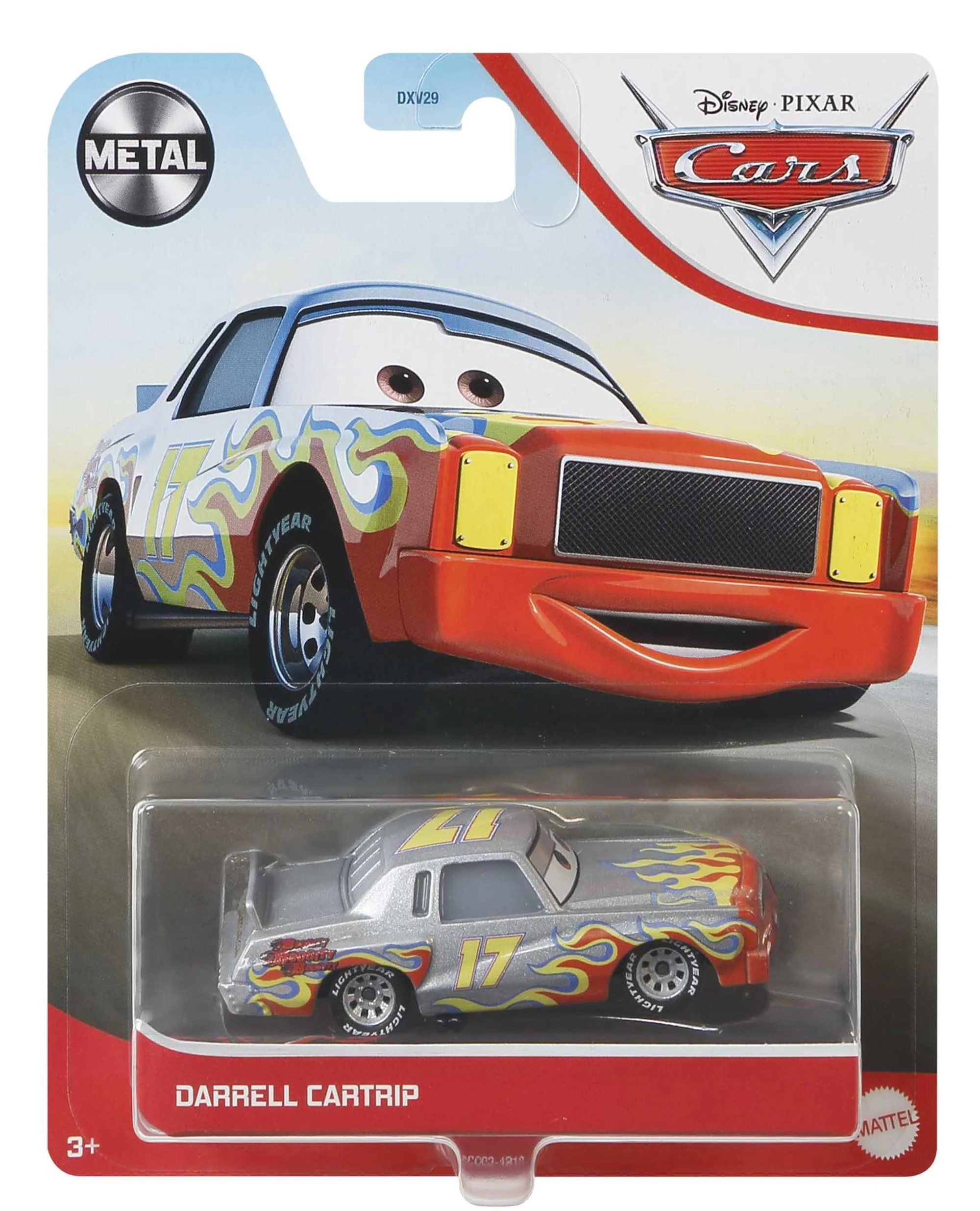 Carros da Disney e Pixar Diecast Veículo de Brinquedo Darrell Cartrip - Image 4