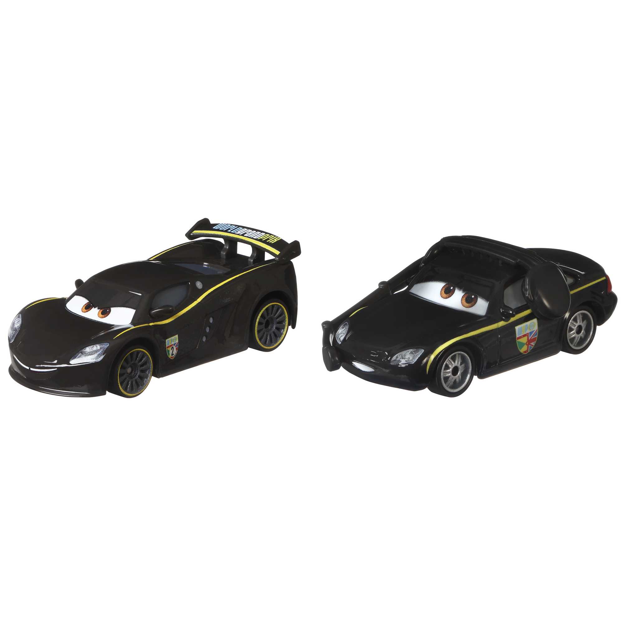 Carros da Disney e Pixar Diecast Veículo de Brinquedo Pacote de 2 Carro Básico Sorpresa - Image 2