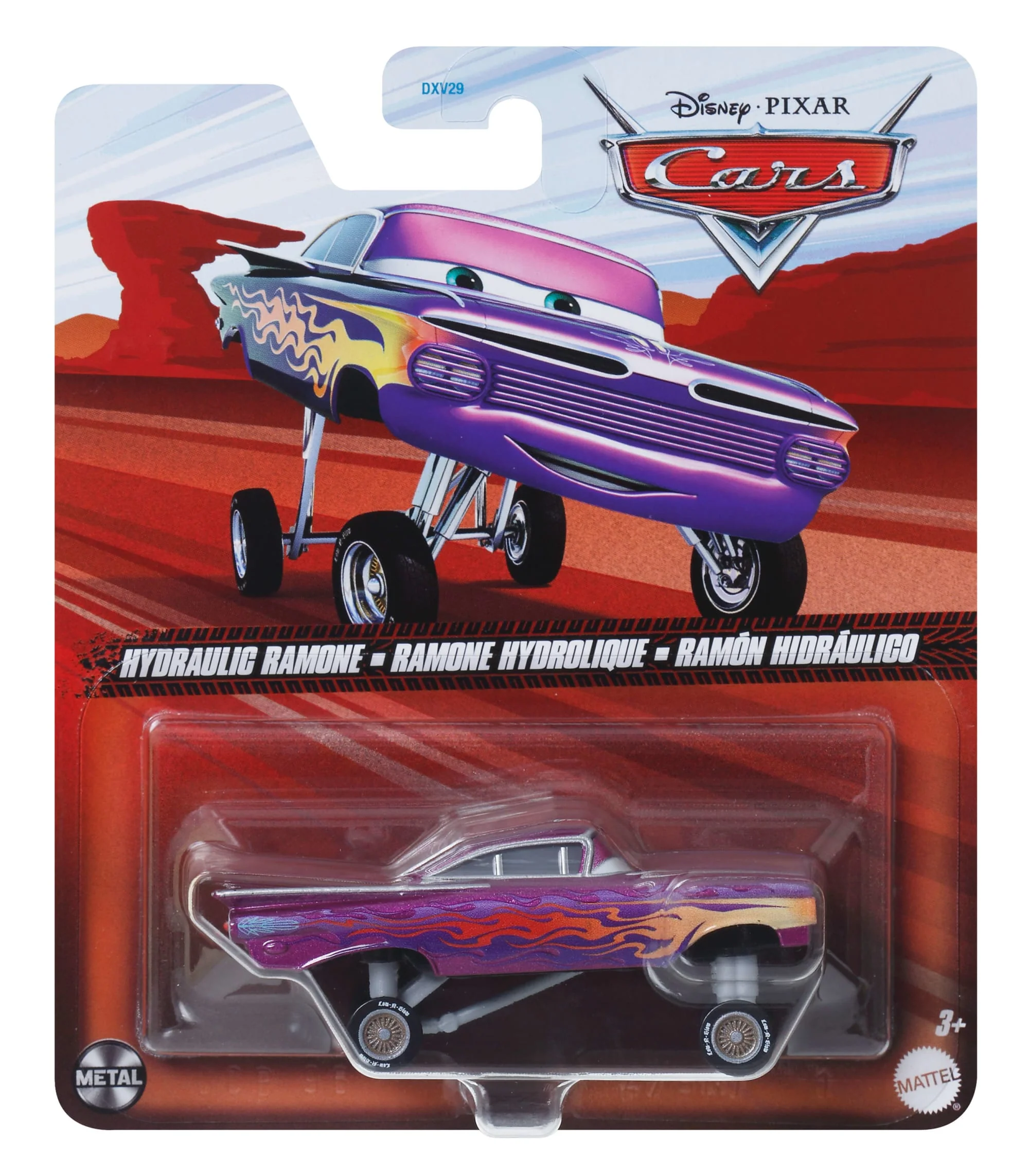 Carros da Disney e Pixar Diecast Veículo de Brinquedo Ramone Hidráulico - Image 4