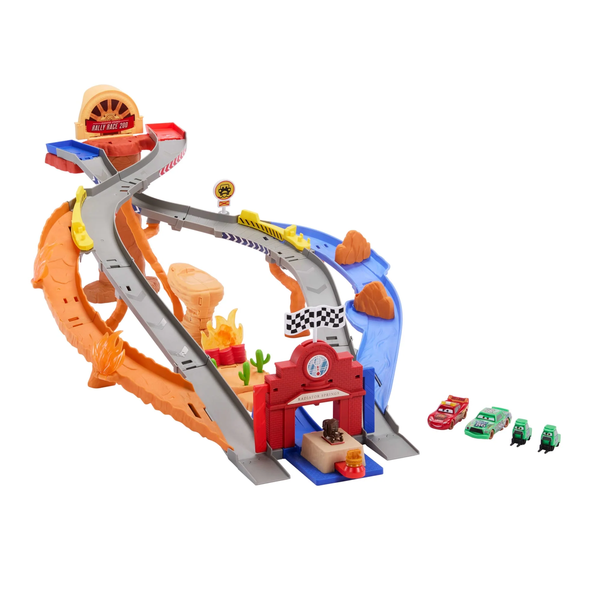 Carros da Disney e Pixar Pista de Brinquedo Corrida e Resgate - Image 6