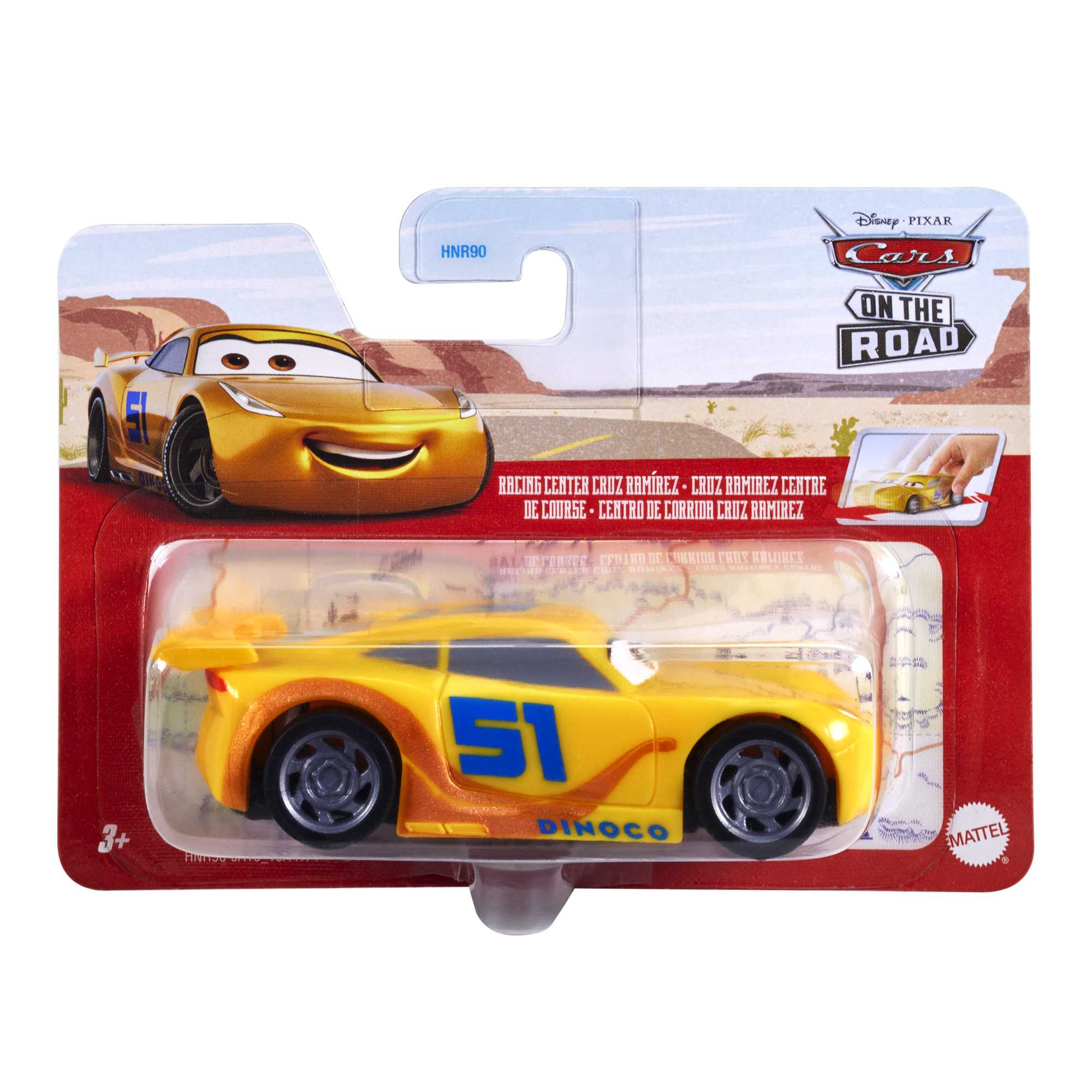 Carros da Disney e Pixar Pullback Veículo de Brinquedo Carro Básico - Image 3