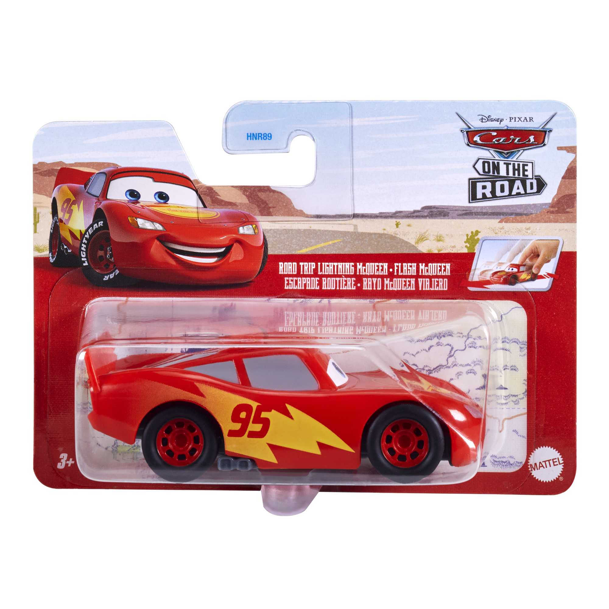 Carros da Disney e Pixar Pullback Veículo de Brinquedo Carro Básico - Image 4