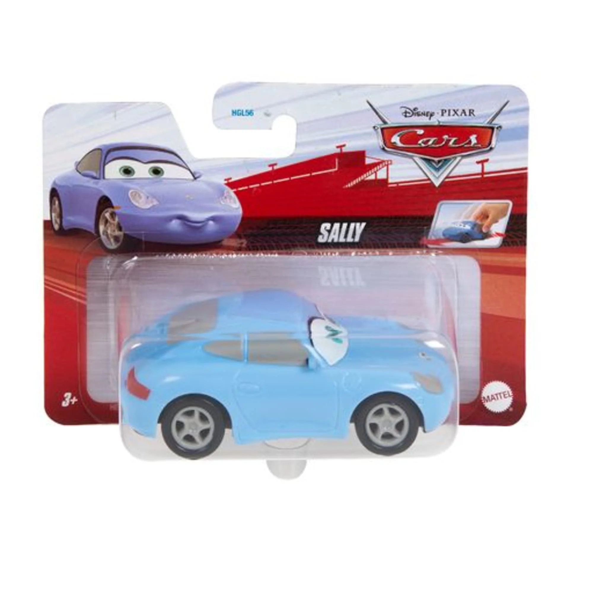 Carros da Disney e Pixar Pullback Veículo de Brinquedo Sally - Image 5
