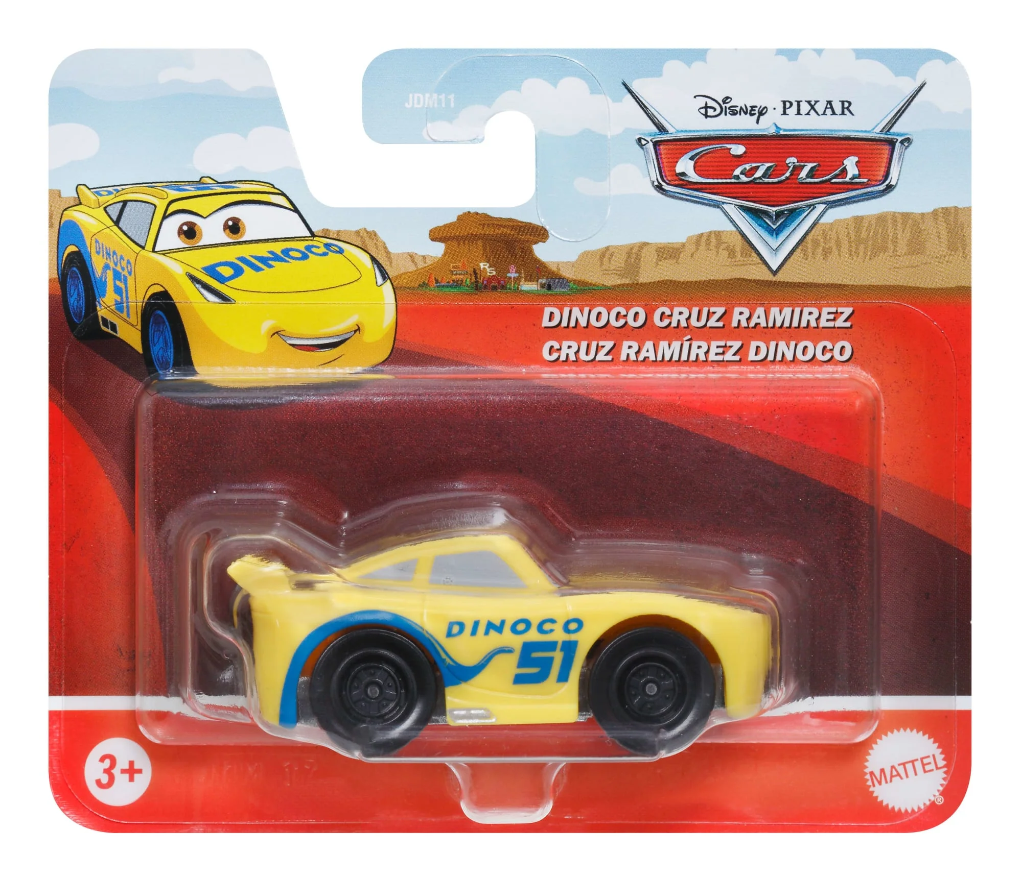 Carros da Disney e Pixar Veículo de Brinquedo Auto 1:55 de Plástico - Image 4