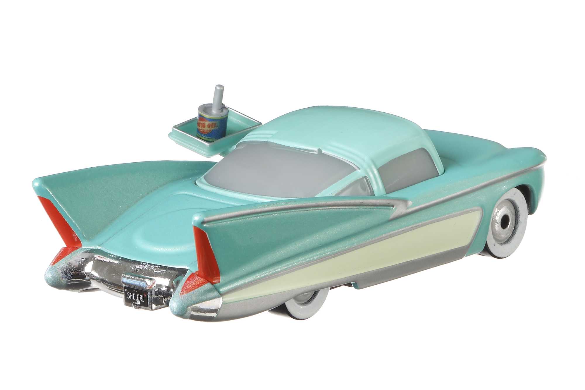 Cars de Disney y Pixar Diecast Vehículo de Juguete Flo con Bandeja - Image 2