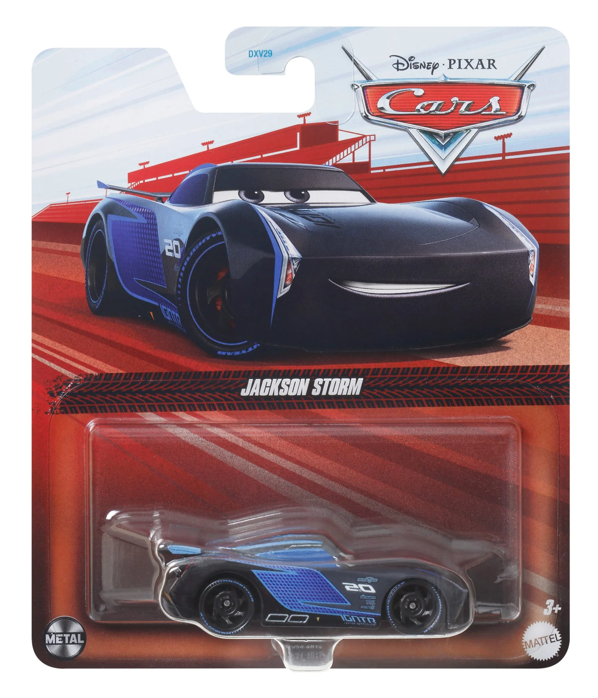 Cars de Disney y Pixar Diecast Vehículo de Juguete Jackson Storm - Image 4