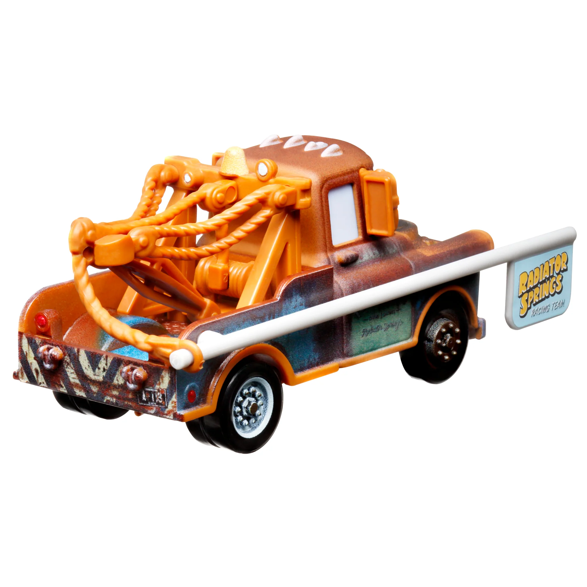 Cars de Disney y Pixar Diecast Vehículo de Juguete Mate con Cartel - Image 3