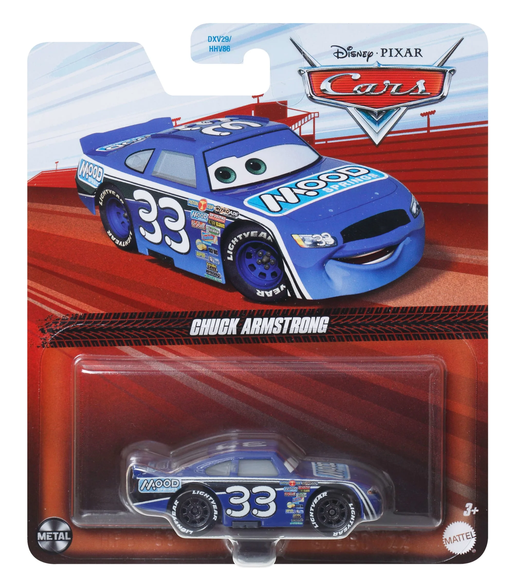 Cars de Disney y Pixar Diecast Vehículo de Juguete Mood Springs 33 - Image 4