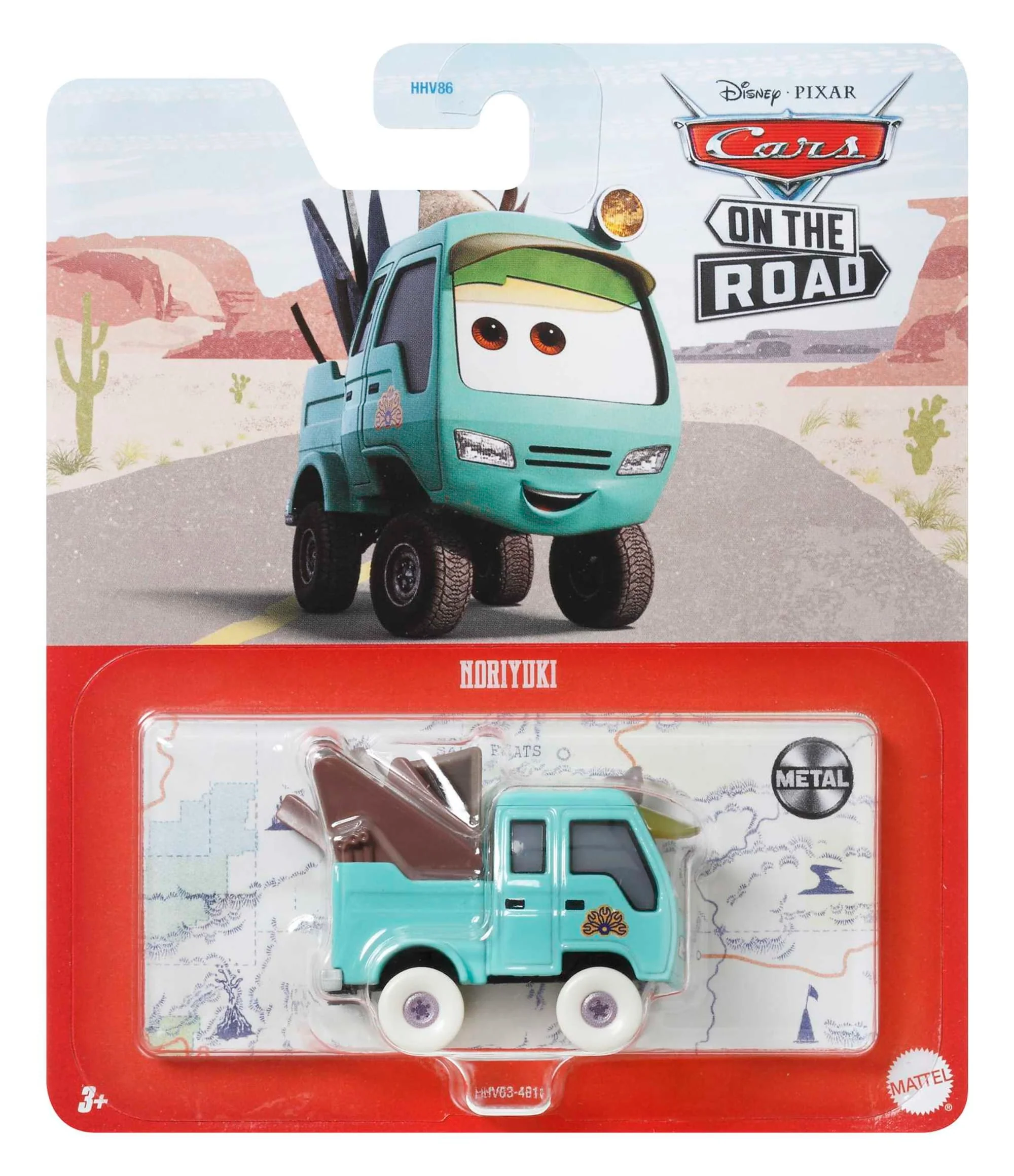 Cars de Disney y Pixar Diecast Vehículo de Juguete Noriyuki Mecánico - Image 4