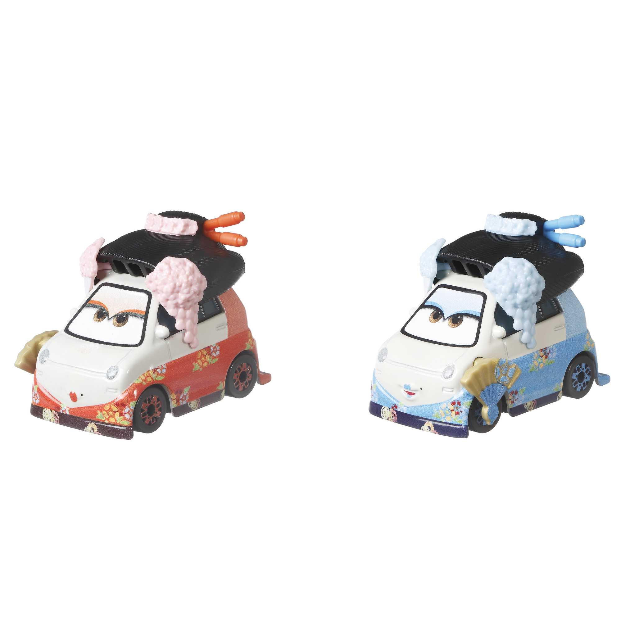 Cars de Disney y Pixar Diecast Vehículo de Juguete Paquete de 2 Personajes - Image 3