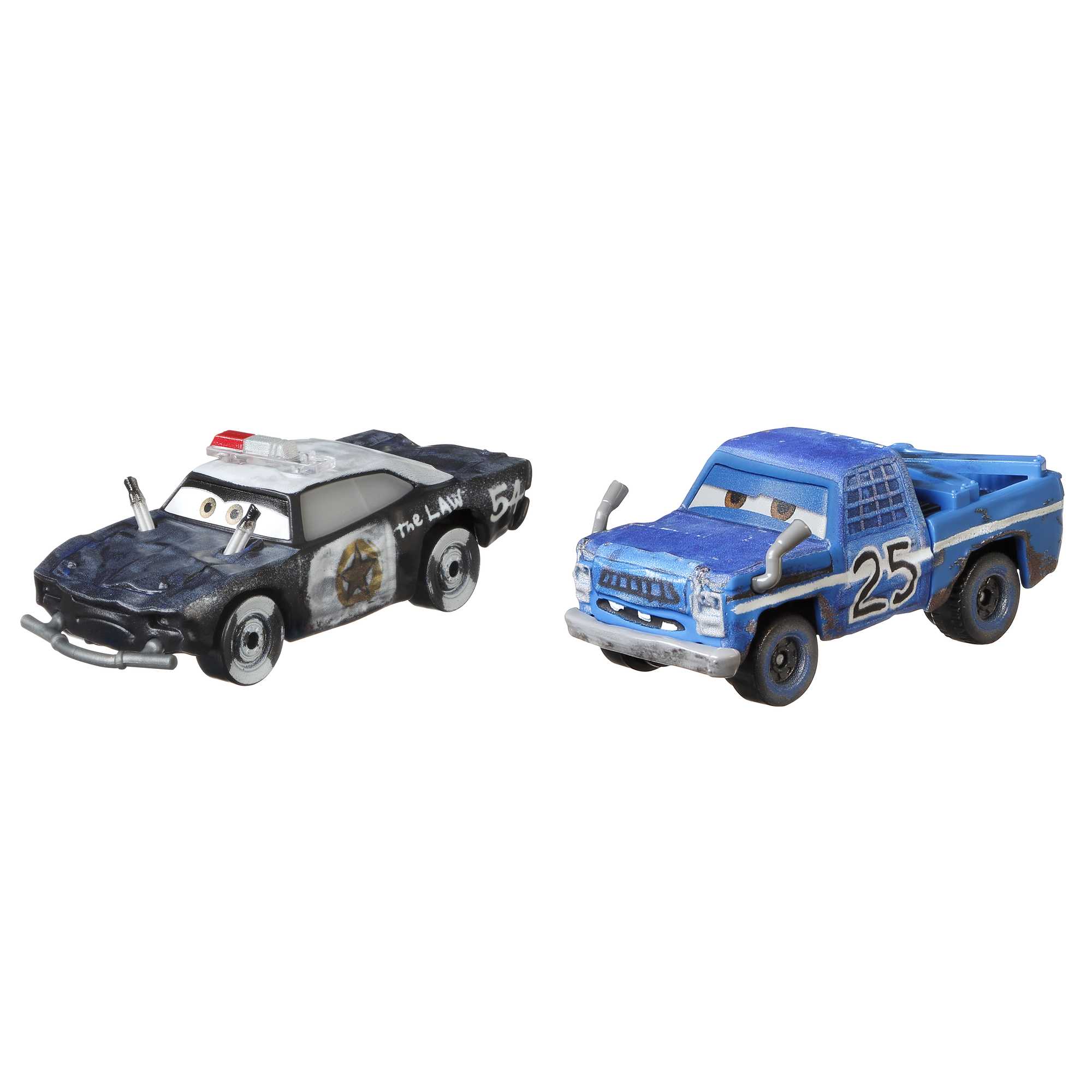 Cars de Disney y Pixar Diecast Vehículo de Juguete Paquete de 2 Personajes - Image 4