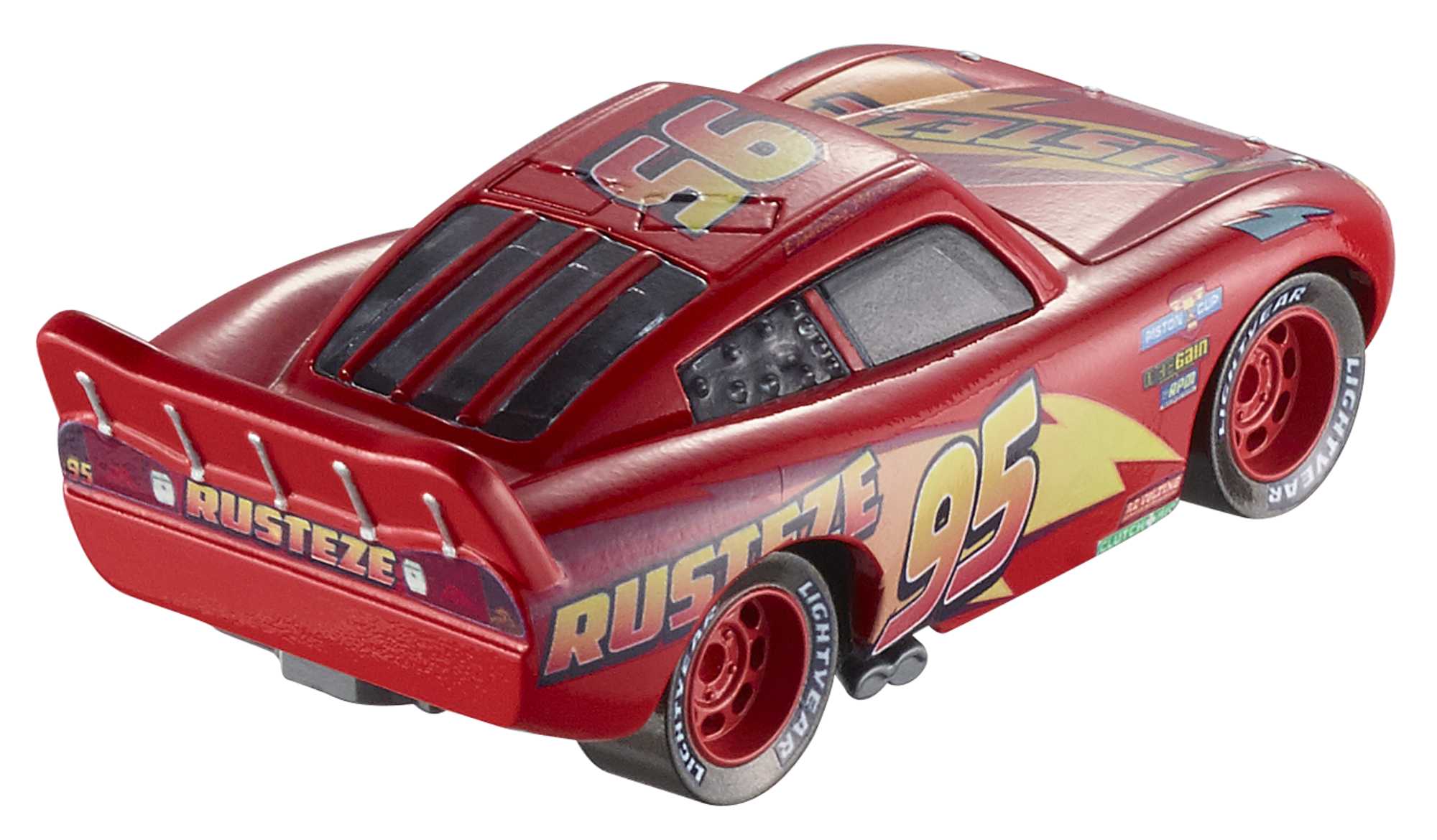 Cars de Disney y Pixar Diecast Vehículo de Juguete Rayo McQueen Rusteze - Image 3