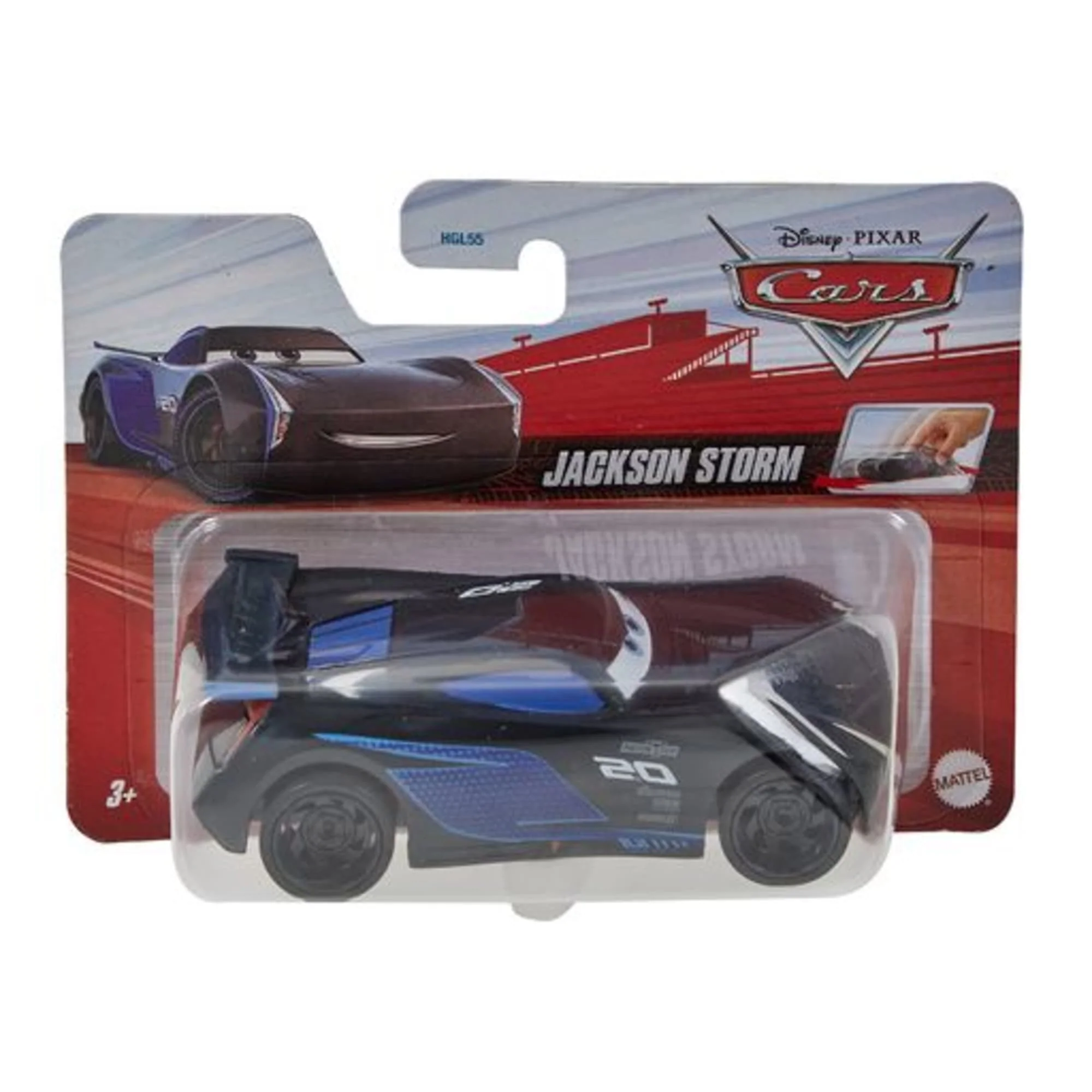 Cars de Disney y Pixar Pullback Vehículo de Juguete Jackson Storm - Image 6