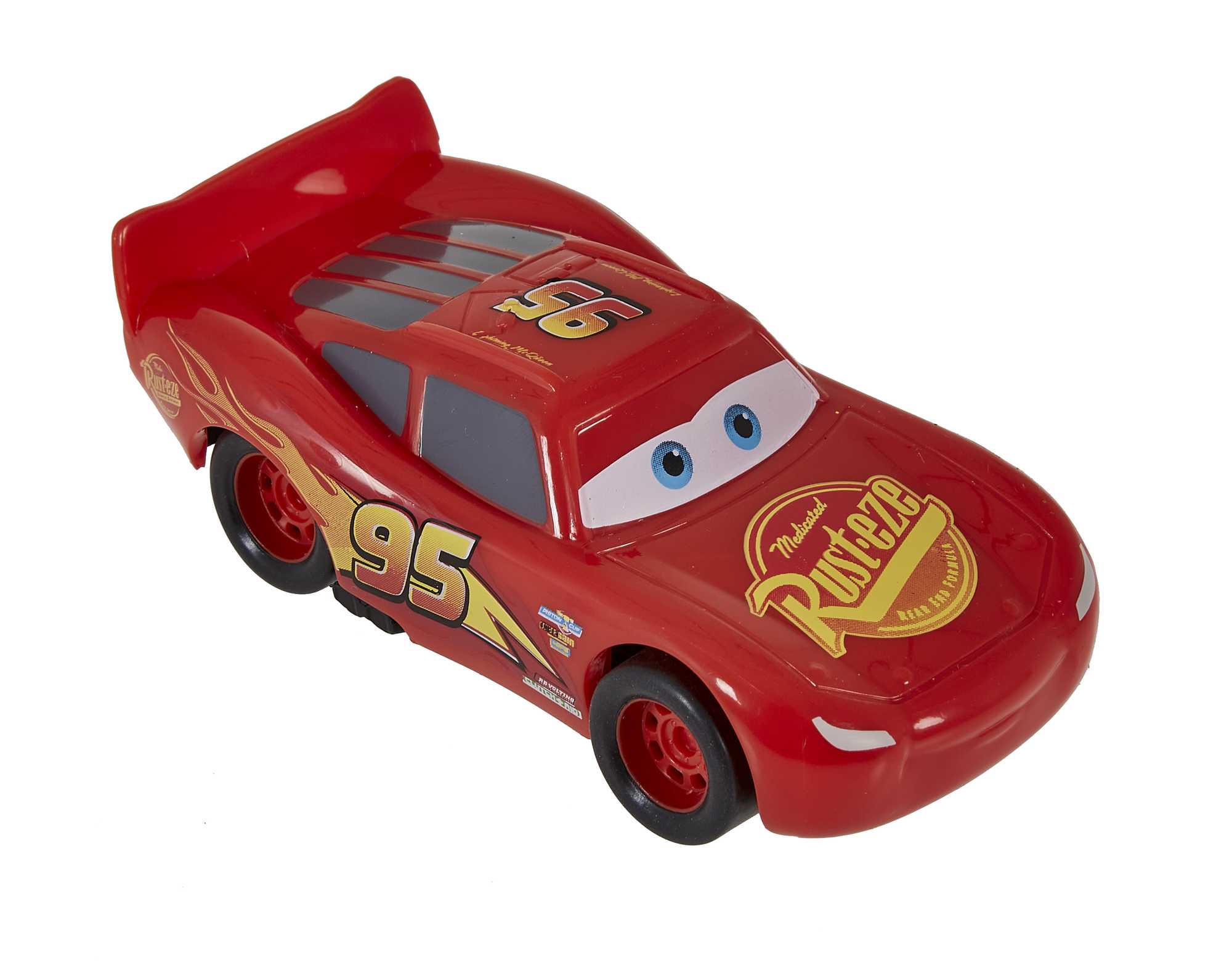 Cars de Disney y Pixar Pullback Vehículo de Juguete Rayo McQueen - Image 4
