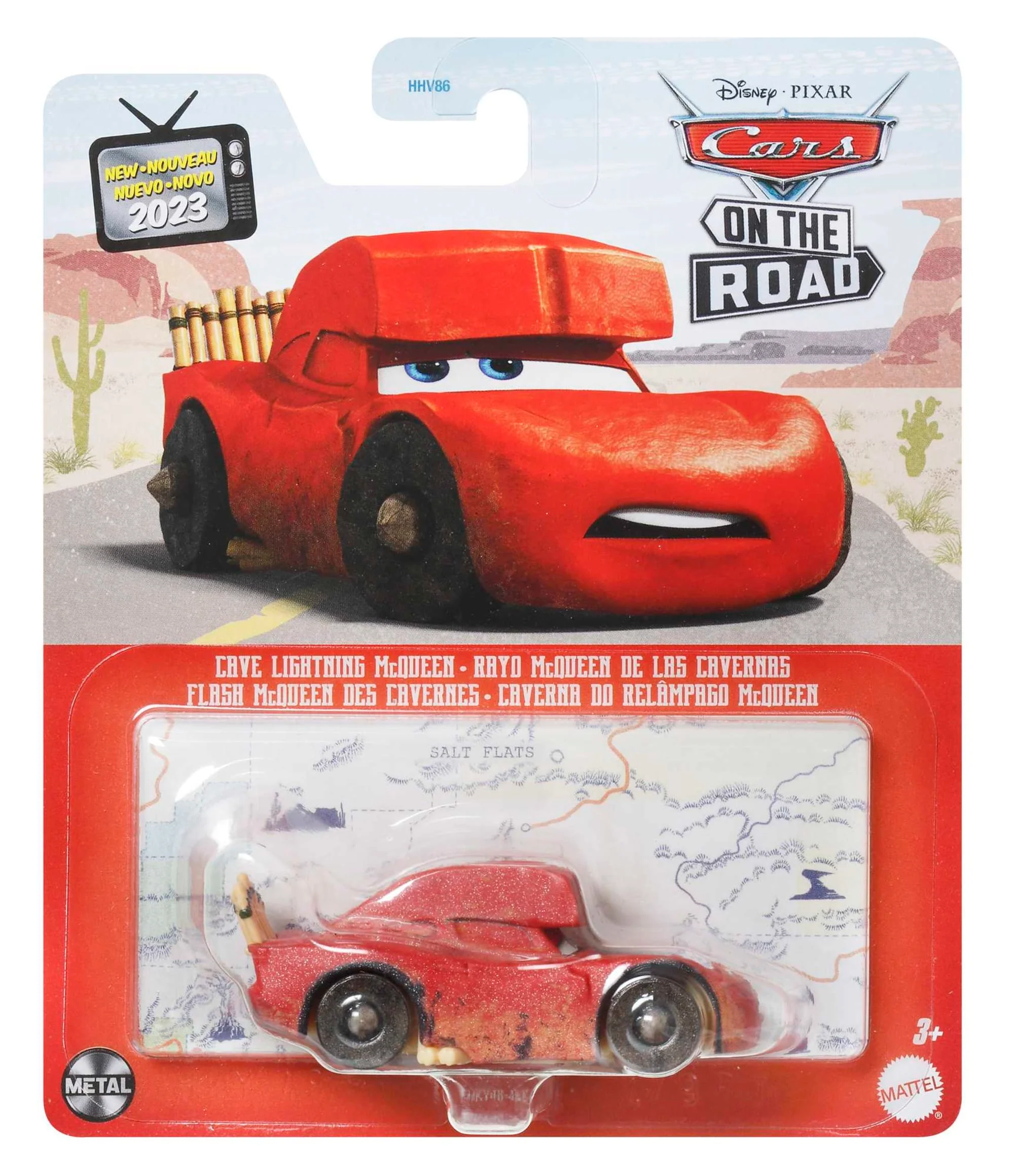 Cars de Disney y Pixar Vehículo de Juguete McQueen de las Cavernas - Image 4