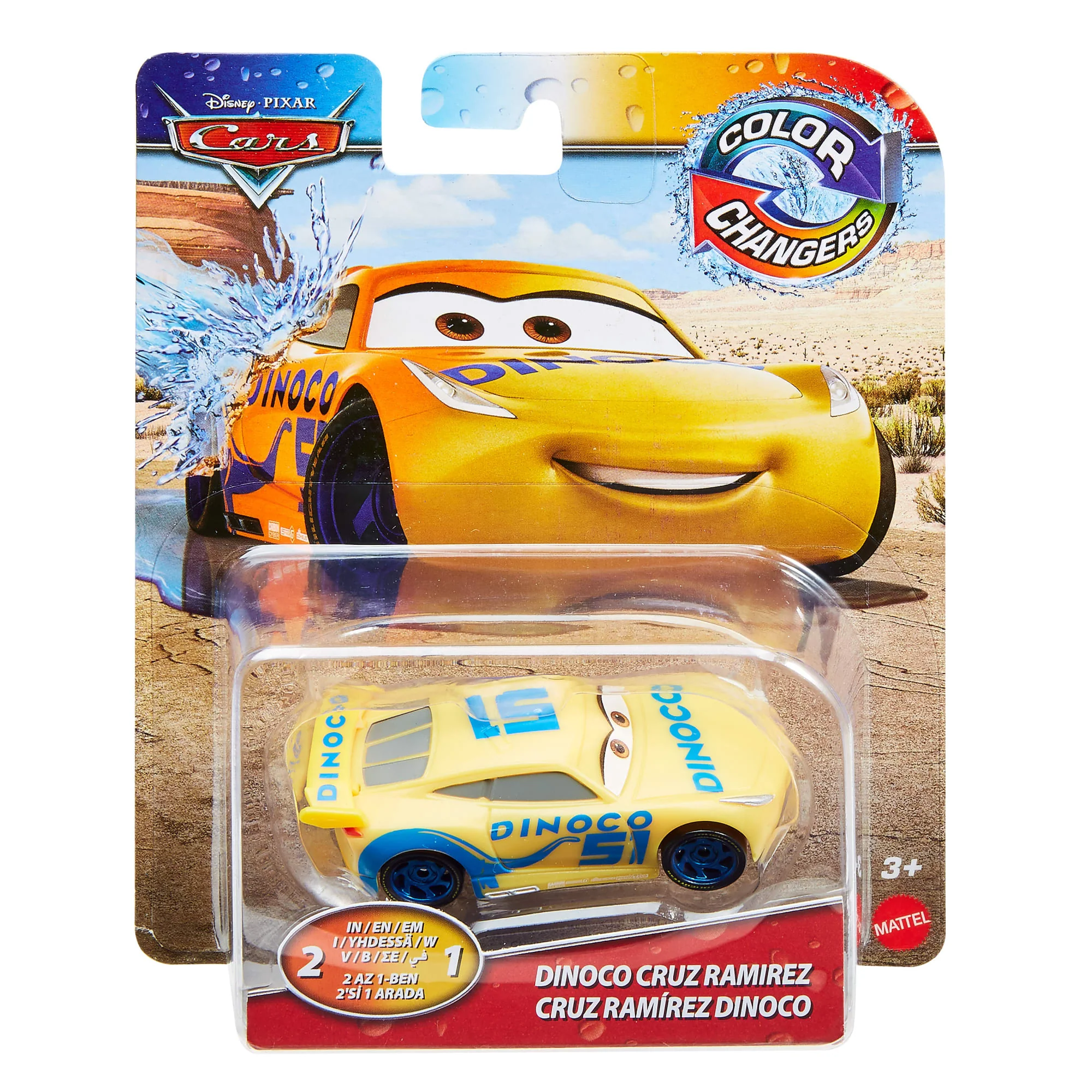 Disney And Pixar Cars Color Changers Dinoco Cruz Ramirez - Image 3