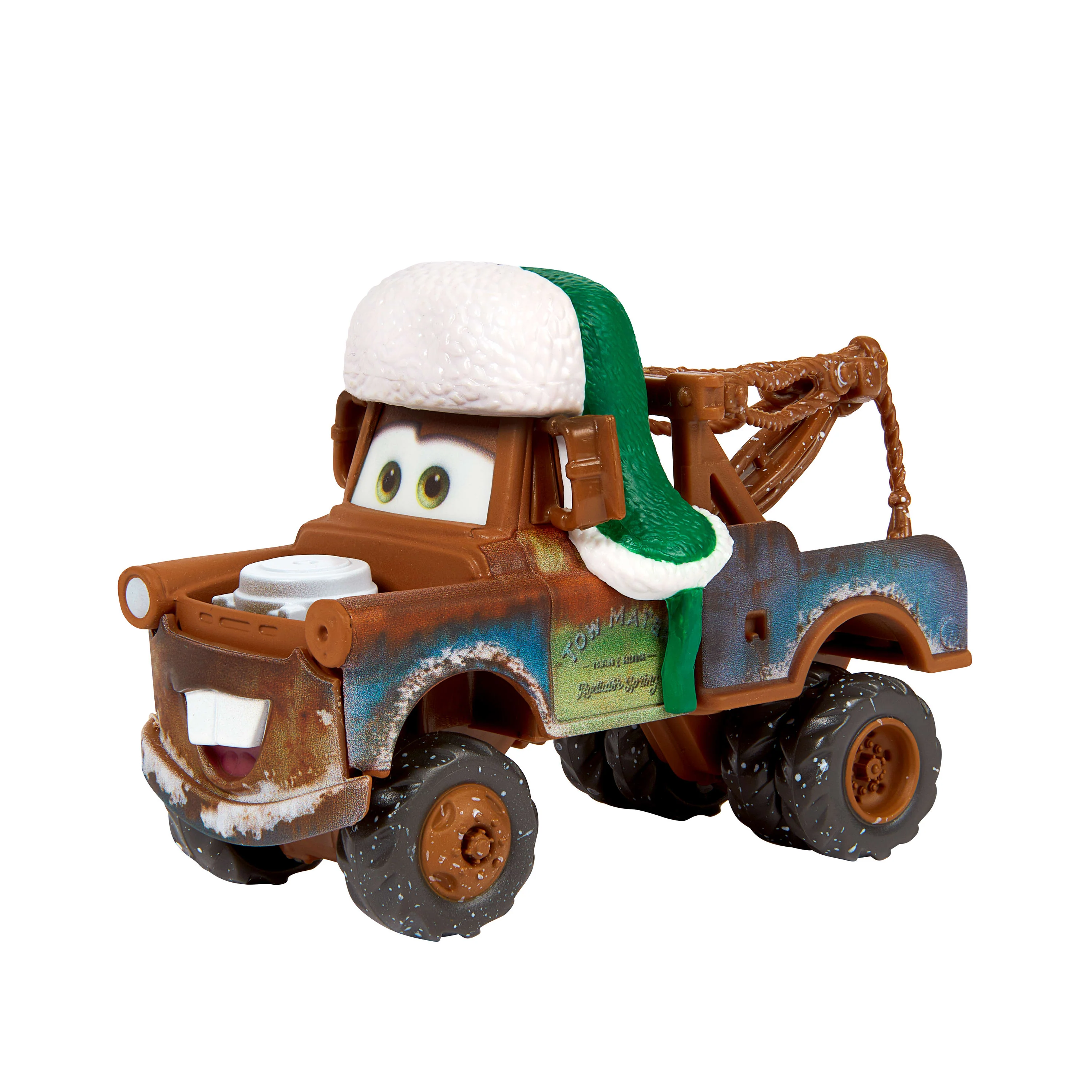 Disney And Pixar Cars Winter Die-Cast Multipack, Set Of 5 Toy Vehicles & 2 Plastic Accessories - Image 3