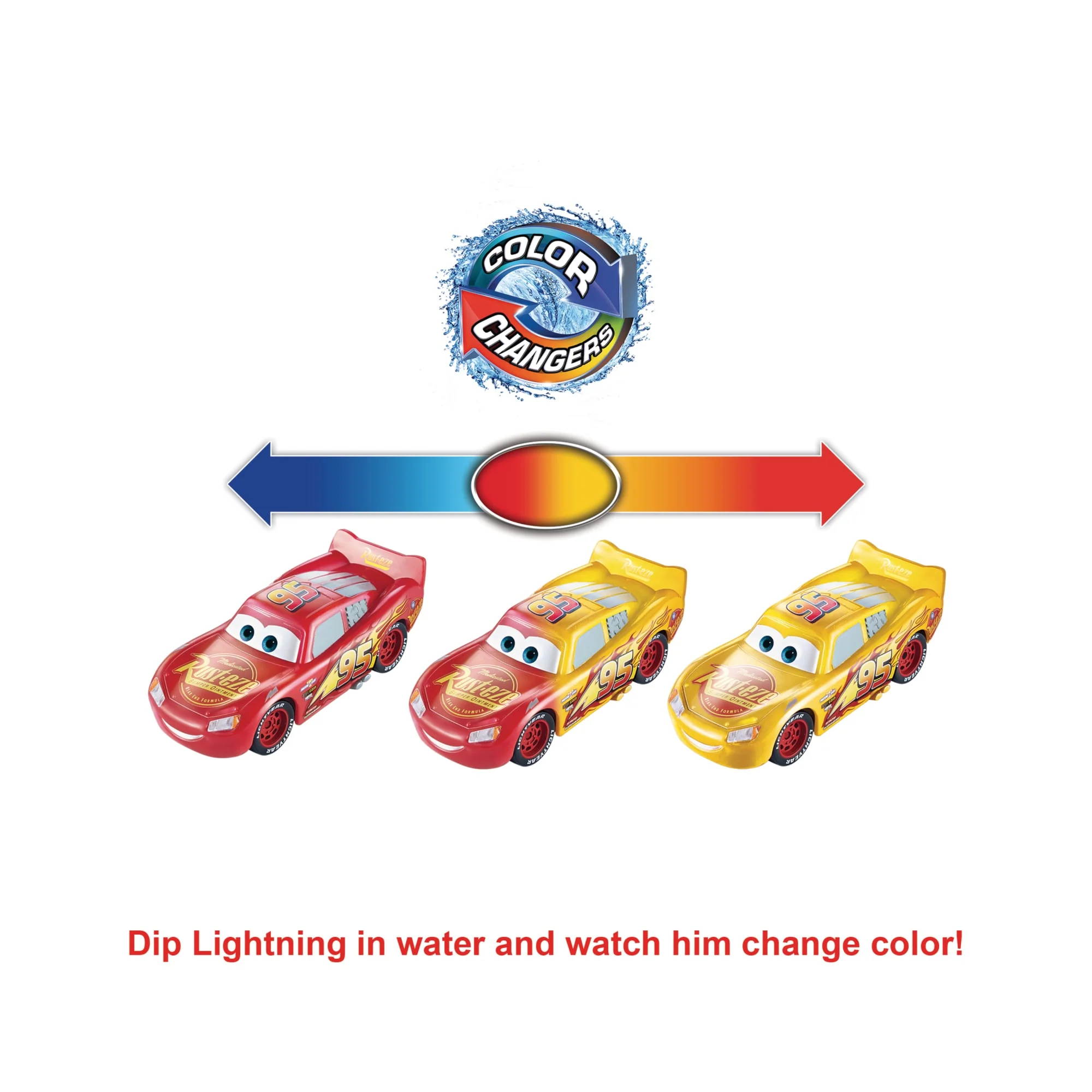 Disney And Pixar Cars On The Road Color Changers Lightning Mcqueen - Image 2