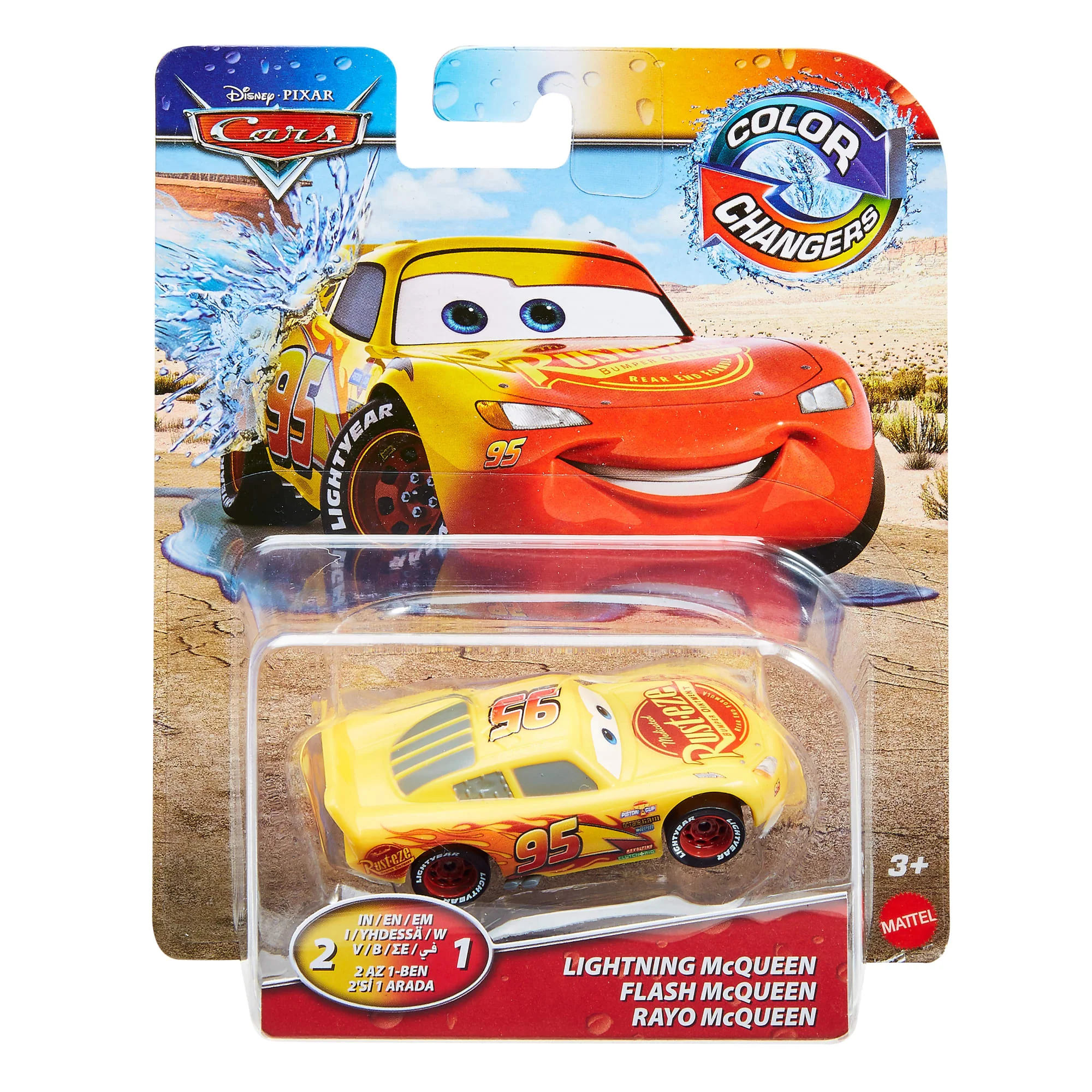 Disney And Pixar Cars On The Road Color Changers Lightning Mcqueen - Image 5