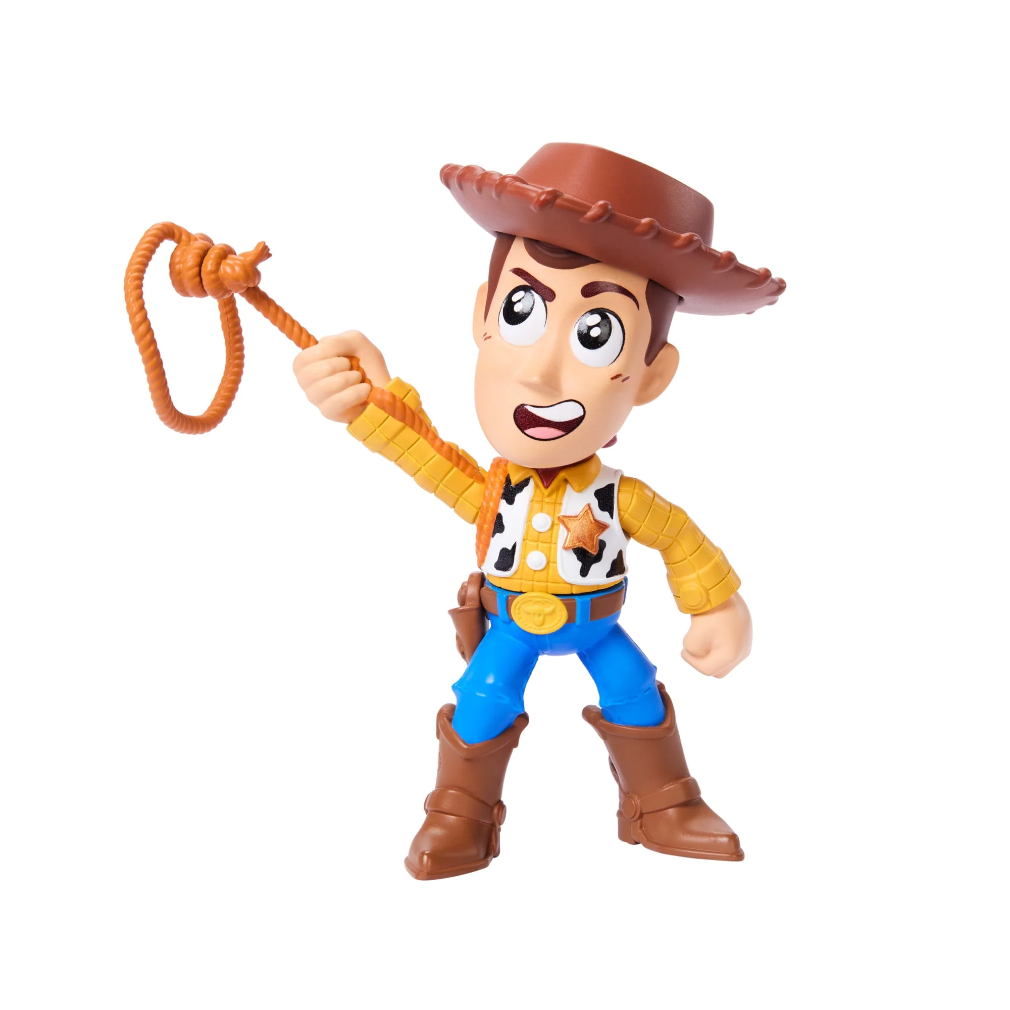 Disney And Pixar Toy Story Click Figs Sheriff Woody, Small Movie Toy With Pop Up Action Move - Image 3