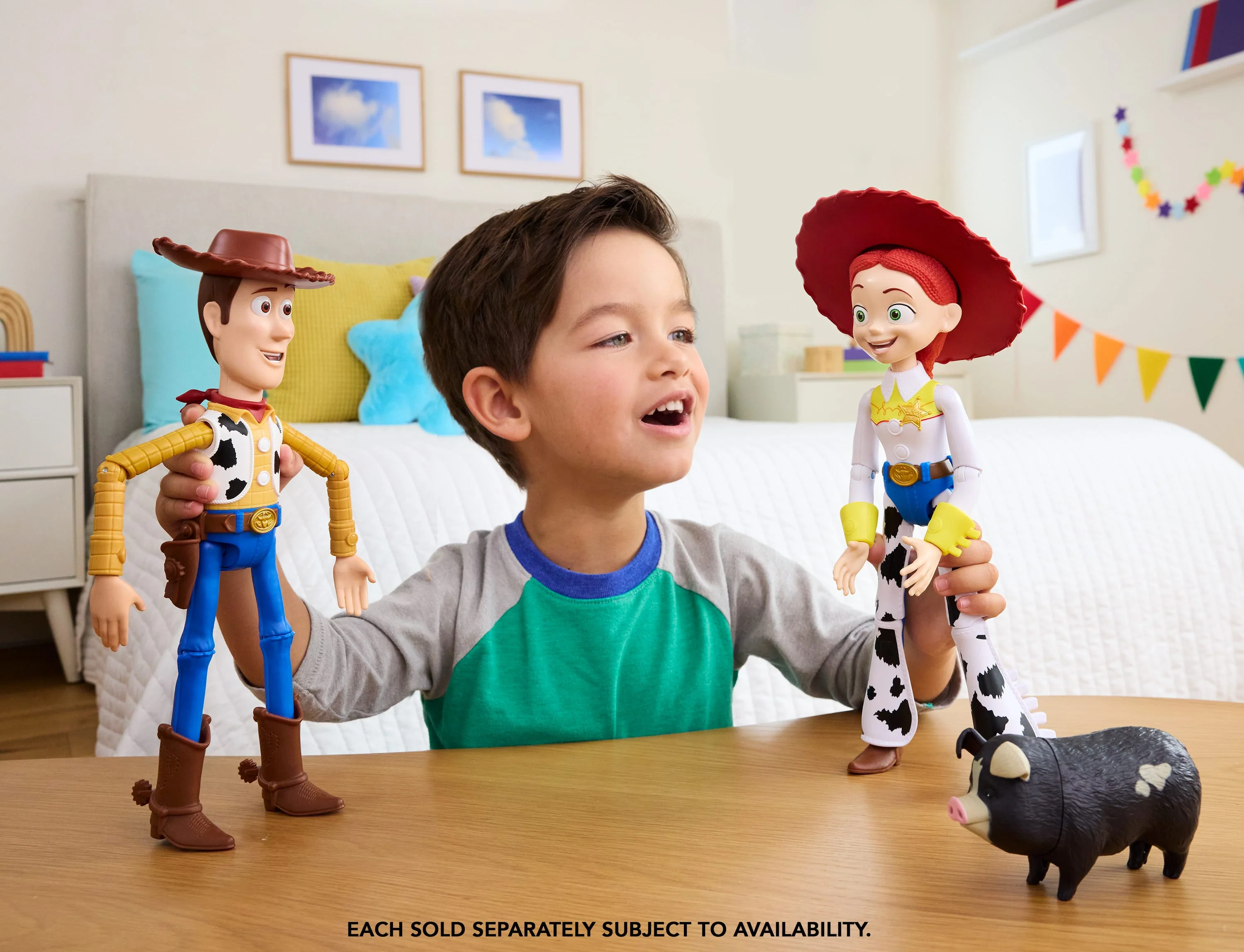 Disney And Pixar Toy Story 5 Critter Talk Jessie, 12 Inch Action Figure Toy & Jd Pig, 35 Sounds - Image 2