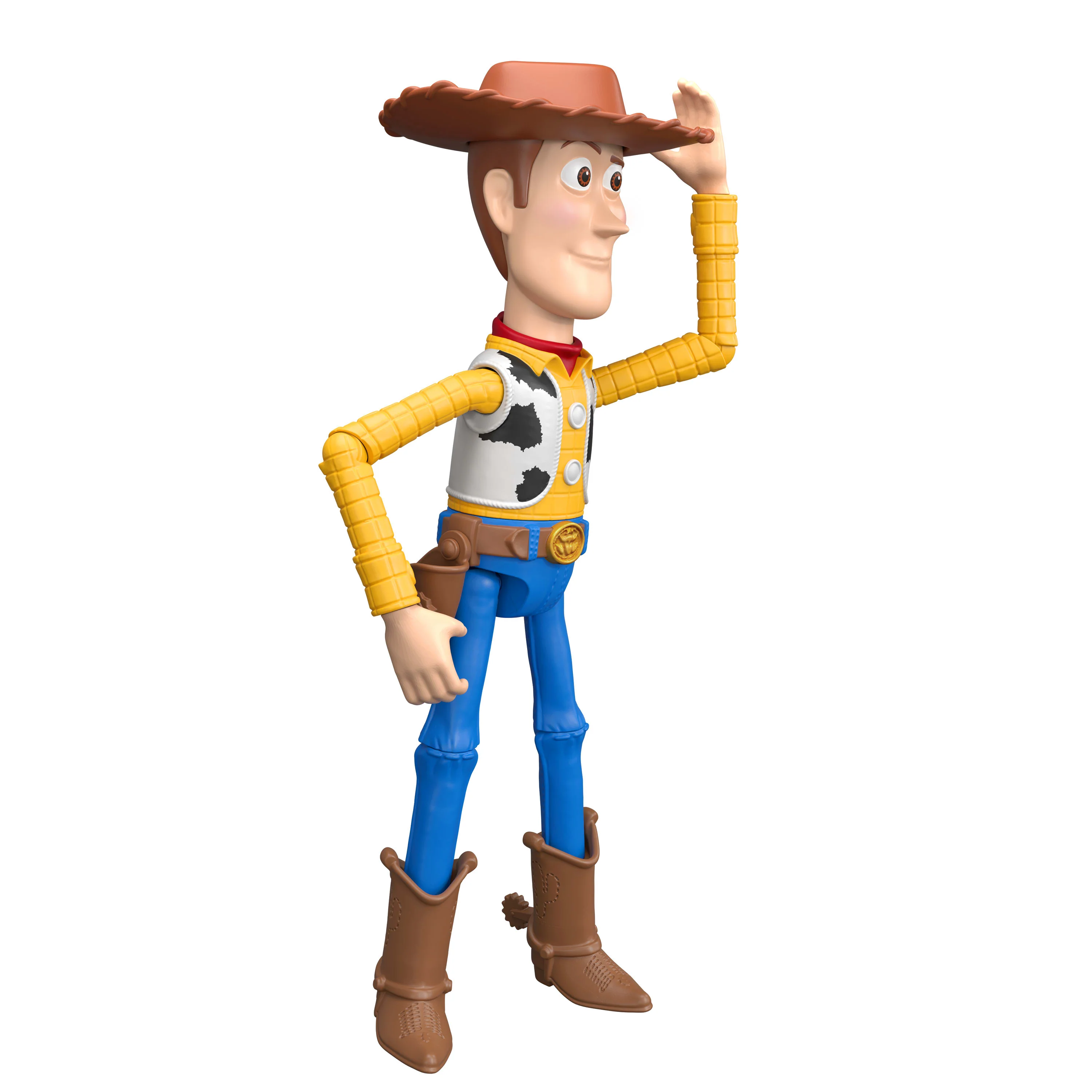 Disney And Pixar Toy Story 5 Large Scale Woody Figure, 12 Inch Sheriff Toy, 14 Points Articulation - Image 4