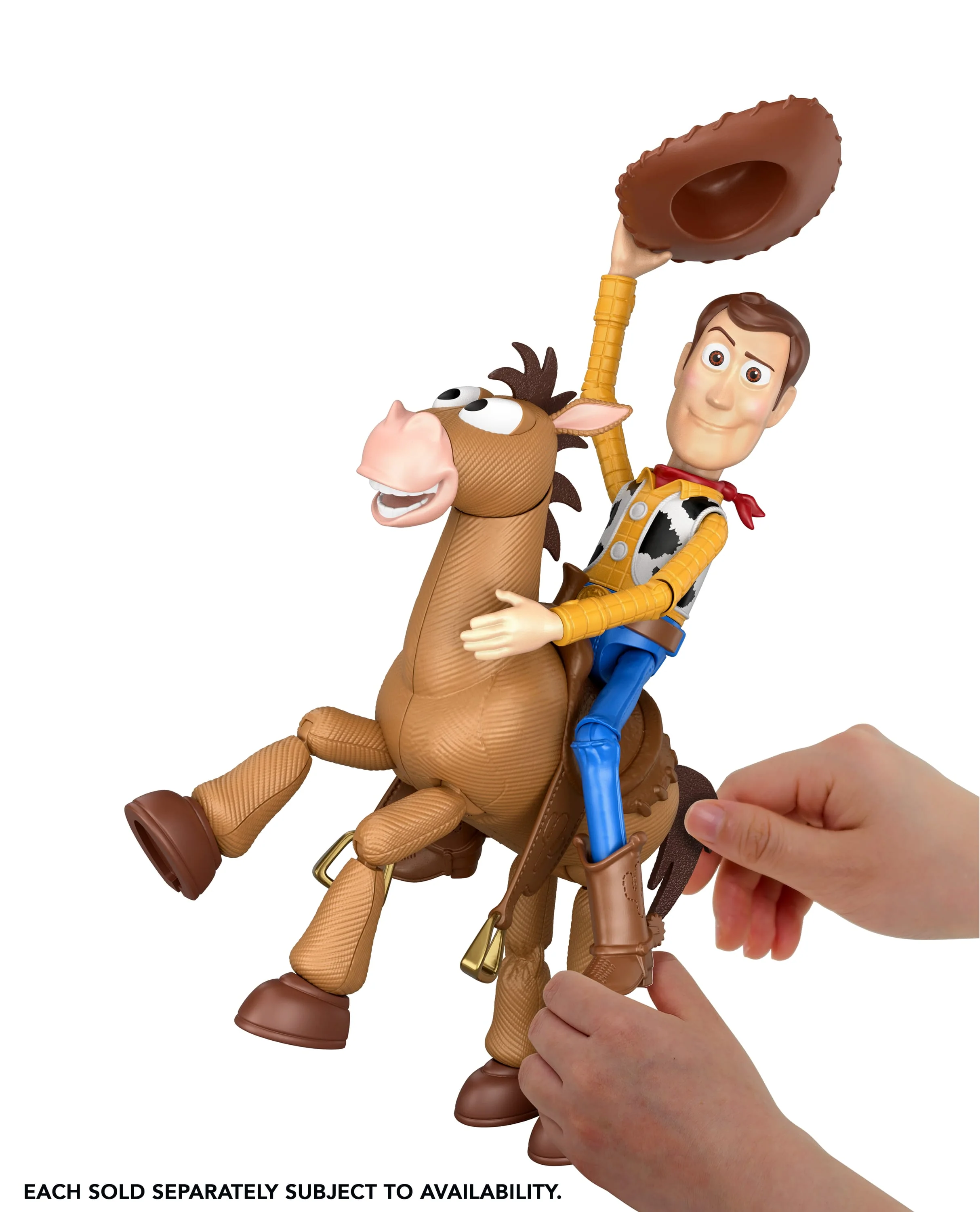 Disney And Pixar Toy Story 5 Running Woody 12 Inch Action Figure, 50 Plus Sounds - Image 6