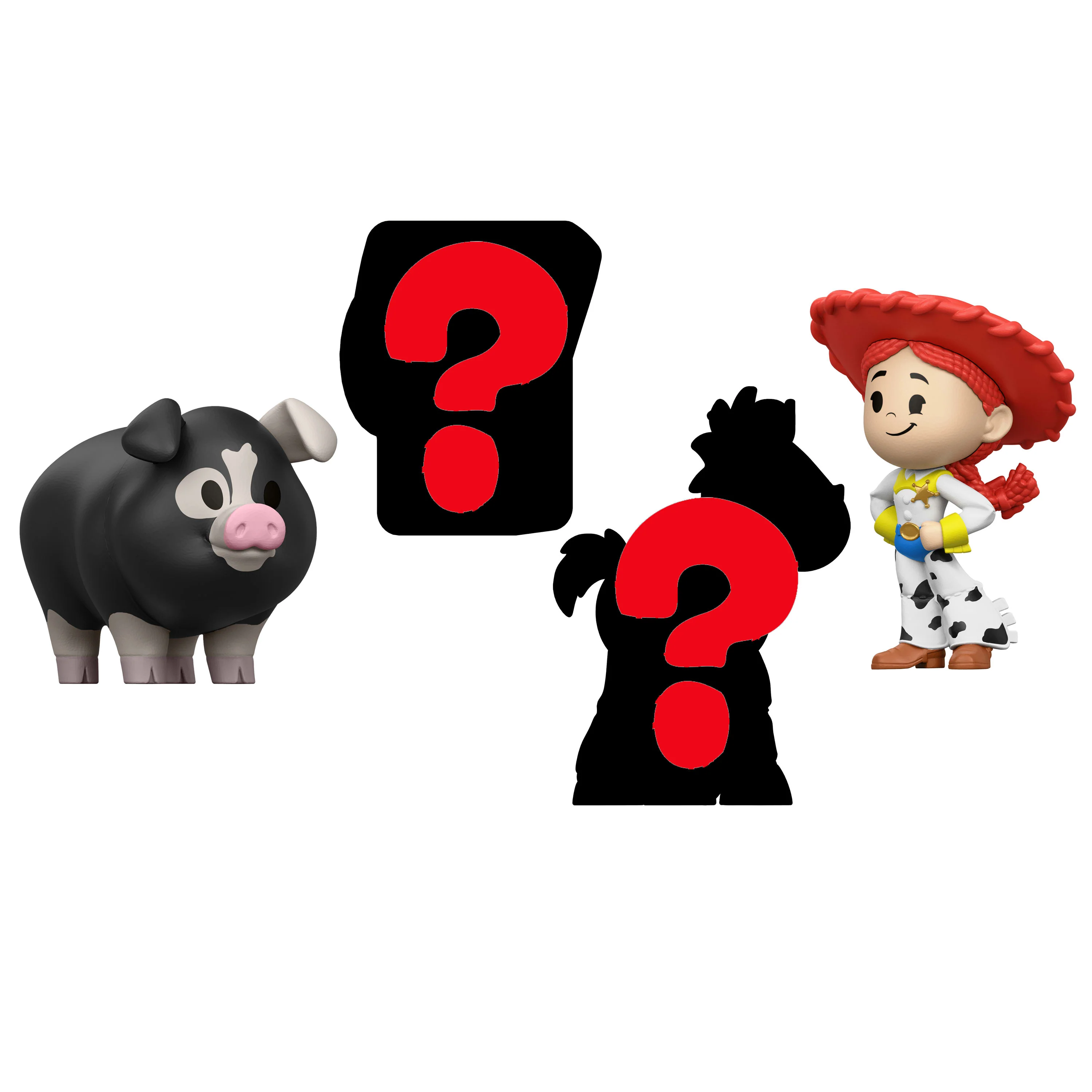 Disney And Pixar Toy Story 5 Small Stars Blaze's Family Ranch Surprise Stylized Mini Figures 4 Pack - Image 2