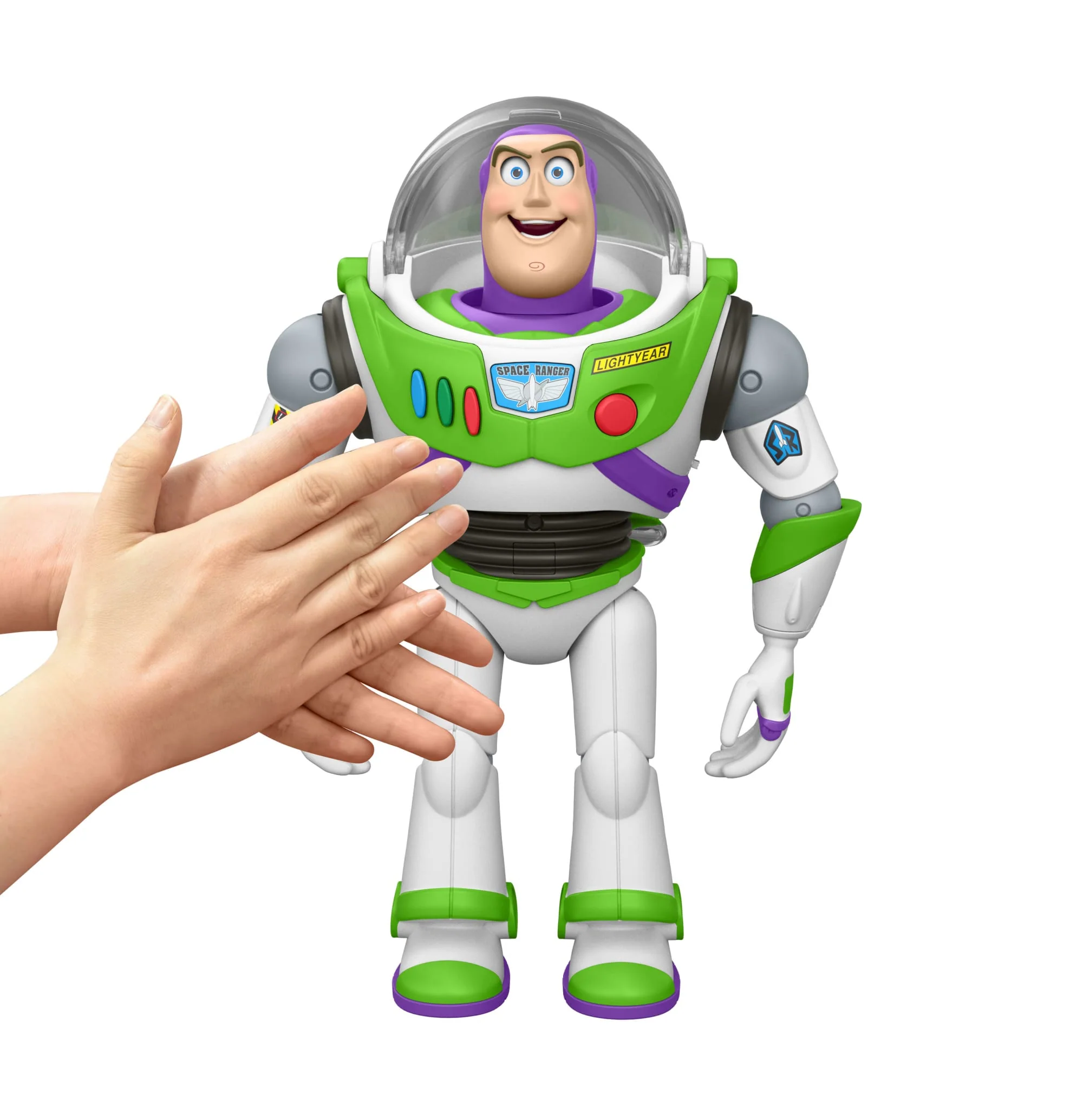 Disney And Pixar Toy Story 5 Ultimate Action Buzz Lightyear Figure With Animated Mode 12 Inch - Image 4