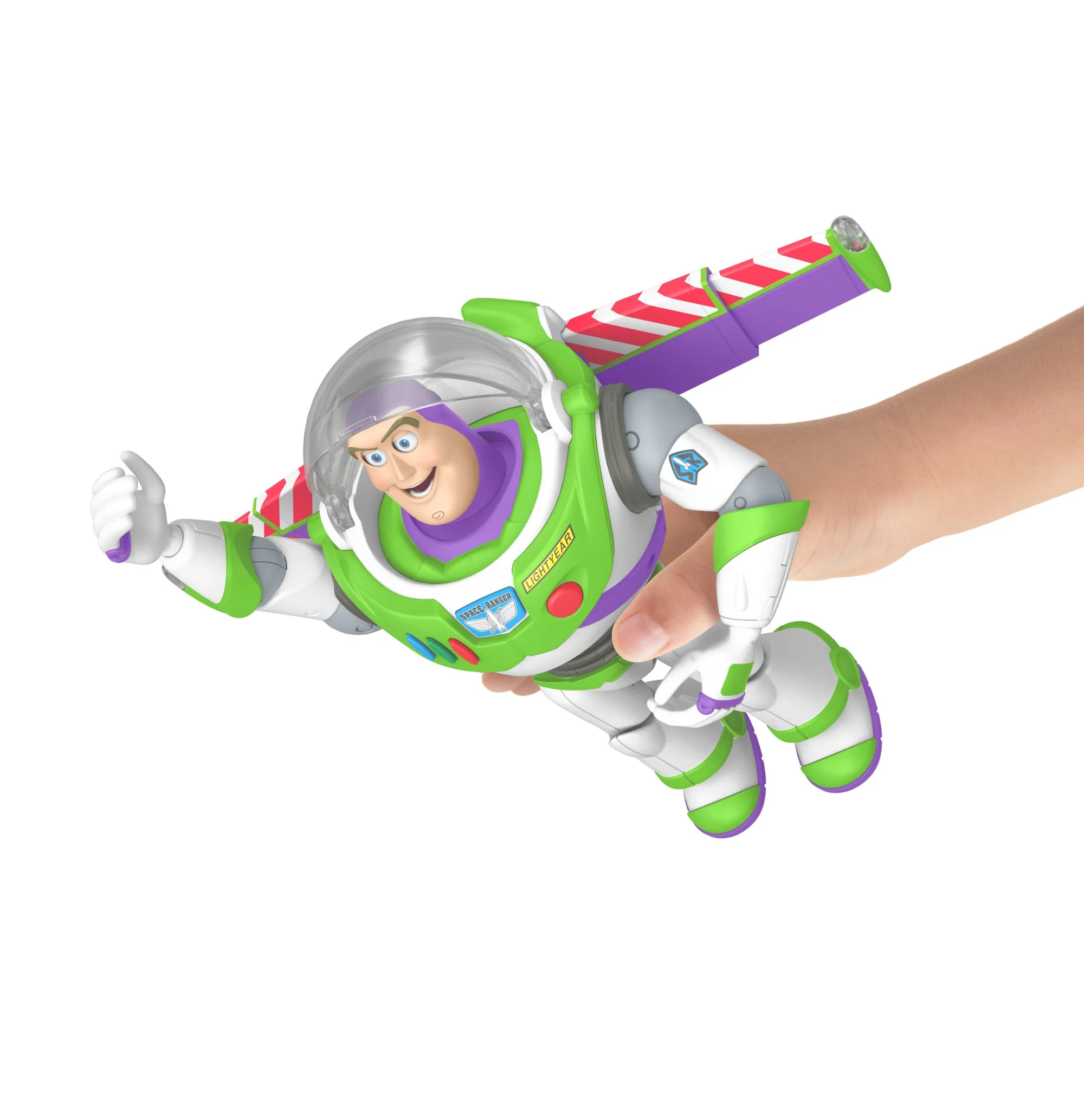 Disney And Pixar Toy Story 5 Ultimate Action Buzz Lightyear Figure With Animated Mode 12 Inch - Image 5
