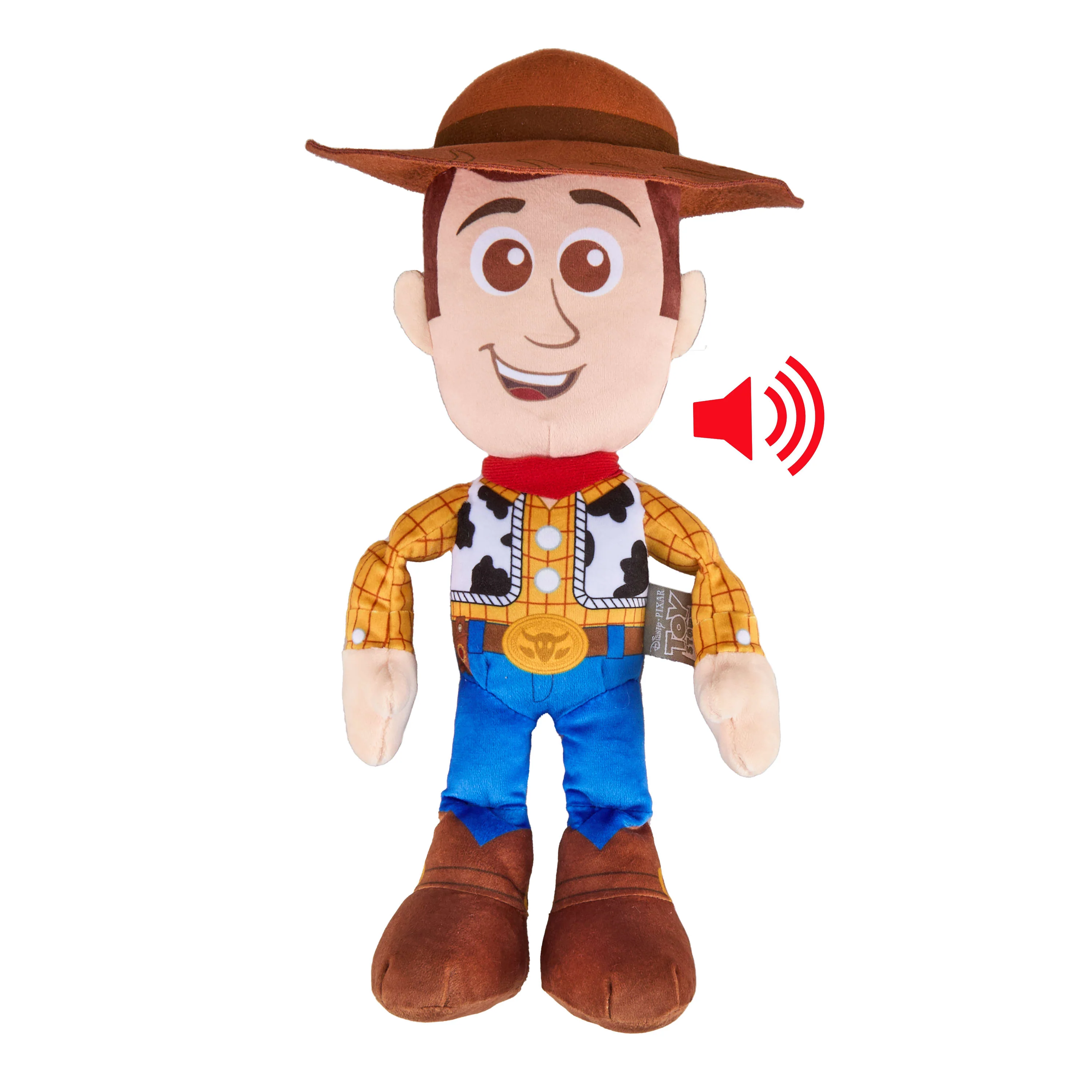 Disney And Pixar Toy Story 5 Woody Plush Talkers Toy, 11-Inch Soft Toy With Sounds And Phrases - Image 2