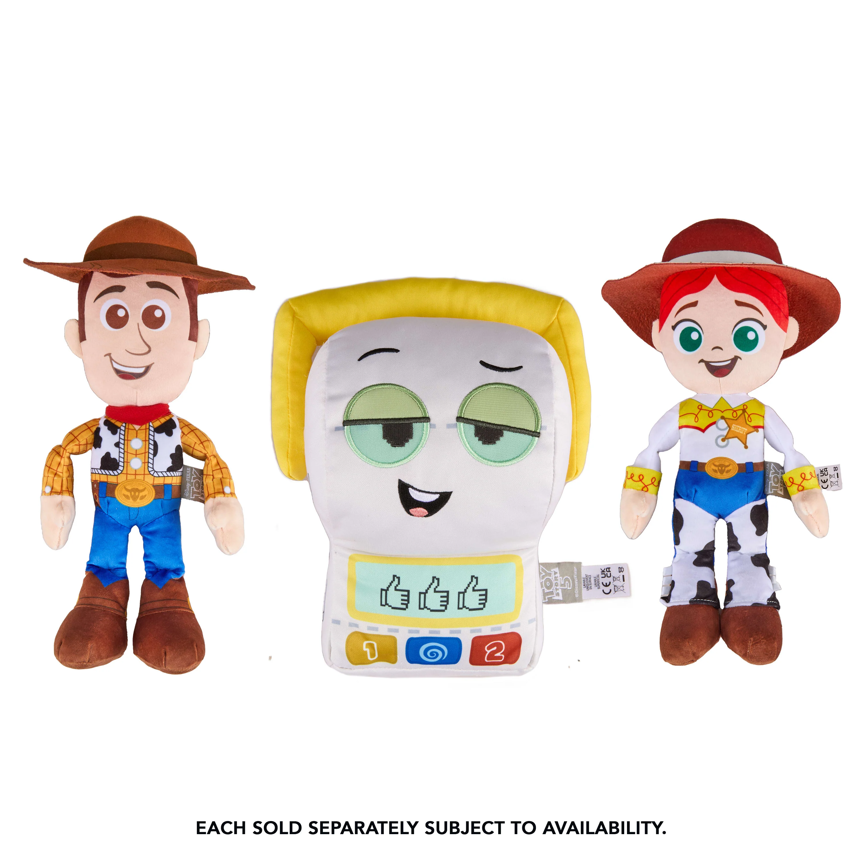 Disney And Pixar Toy Story 5 Woody Plush Talkers Toy, 11-Inch Soft Toy With Sounds And Phrases - Image 6