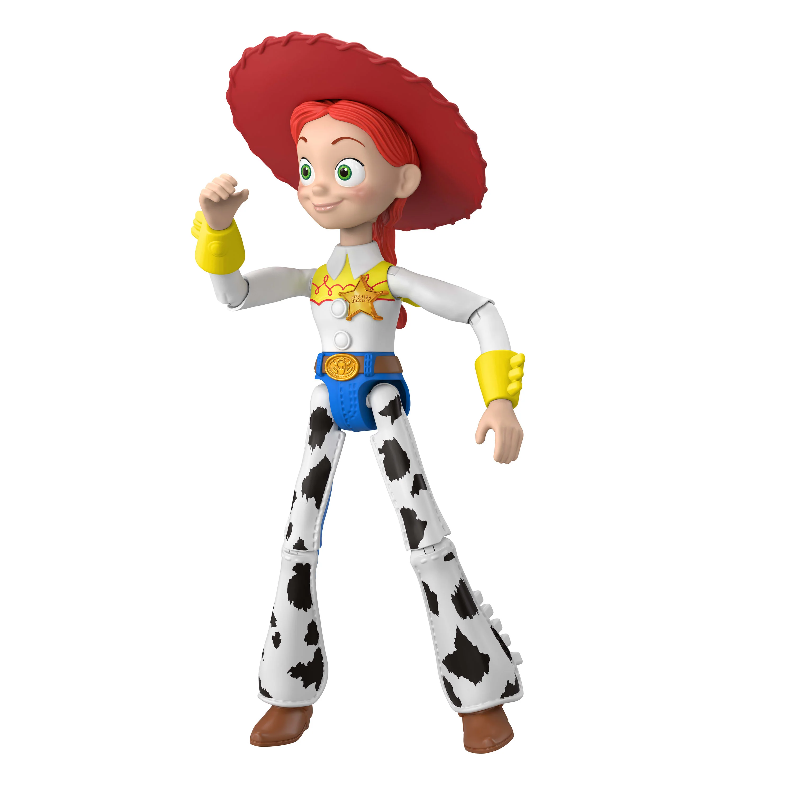 Disney And Pixar Toy Story Jessie Action Figure 8.8 Inch Tall Cowgirl, 12 Posable Joints, Playscale - Image 4