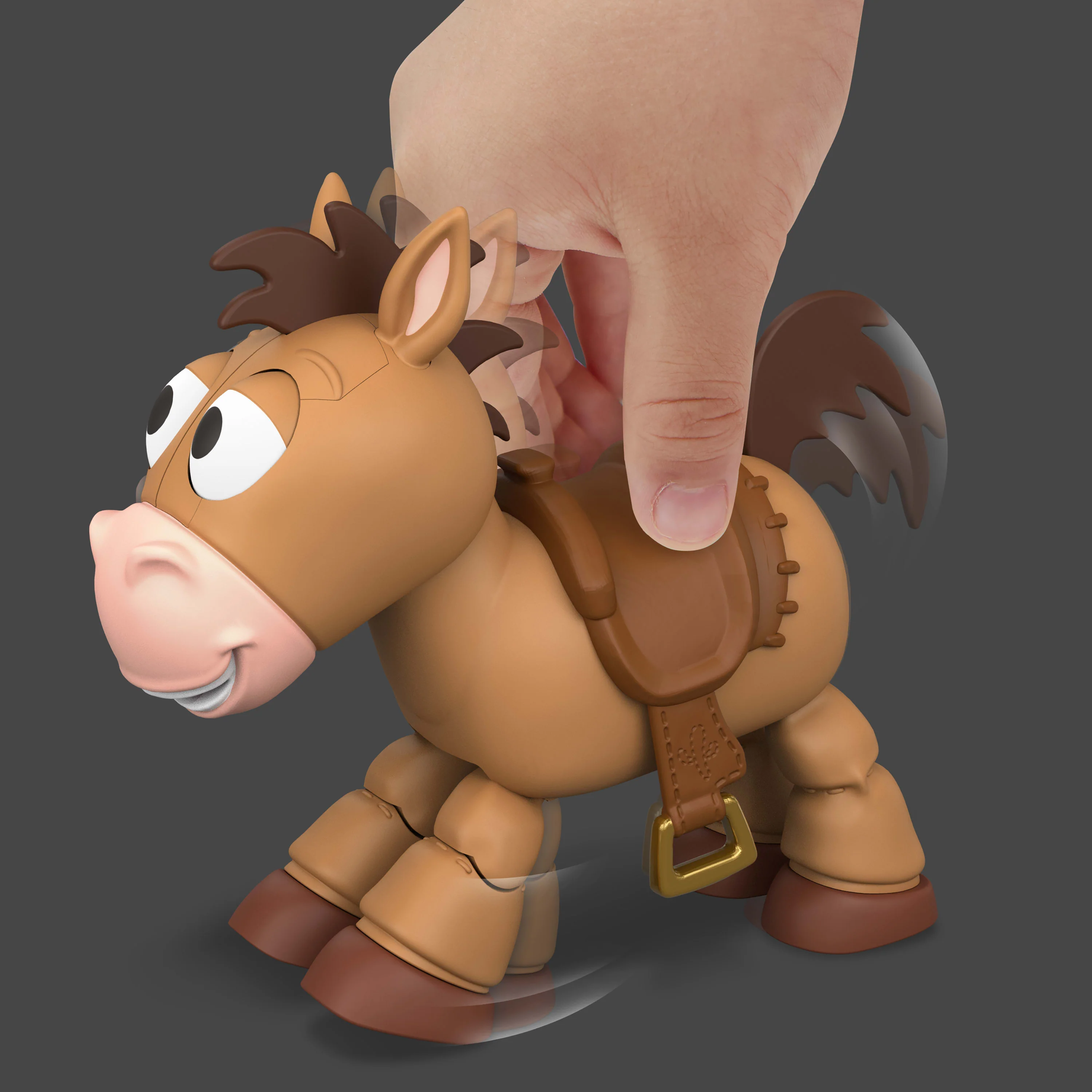 Disney And Pixar Toy Story Lil Partner Bullseye Posing Horse - Image 3