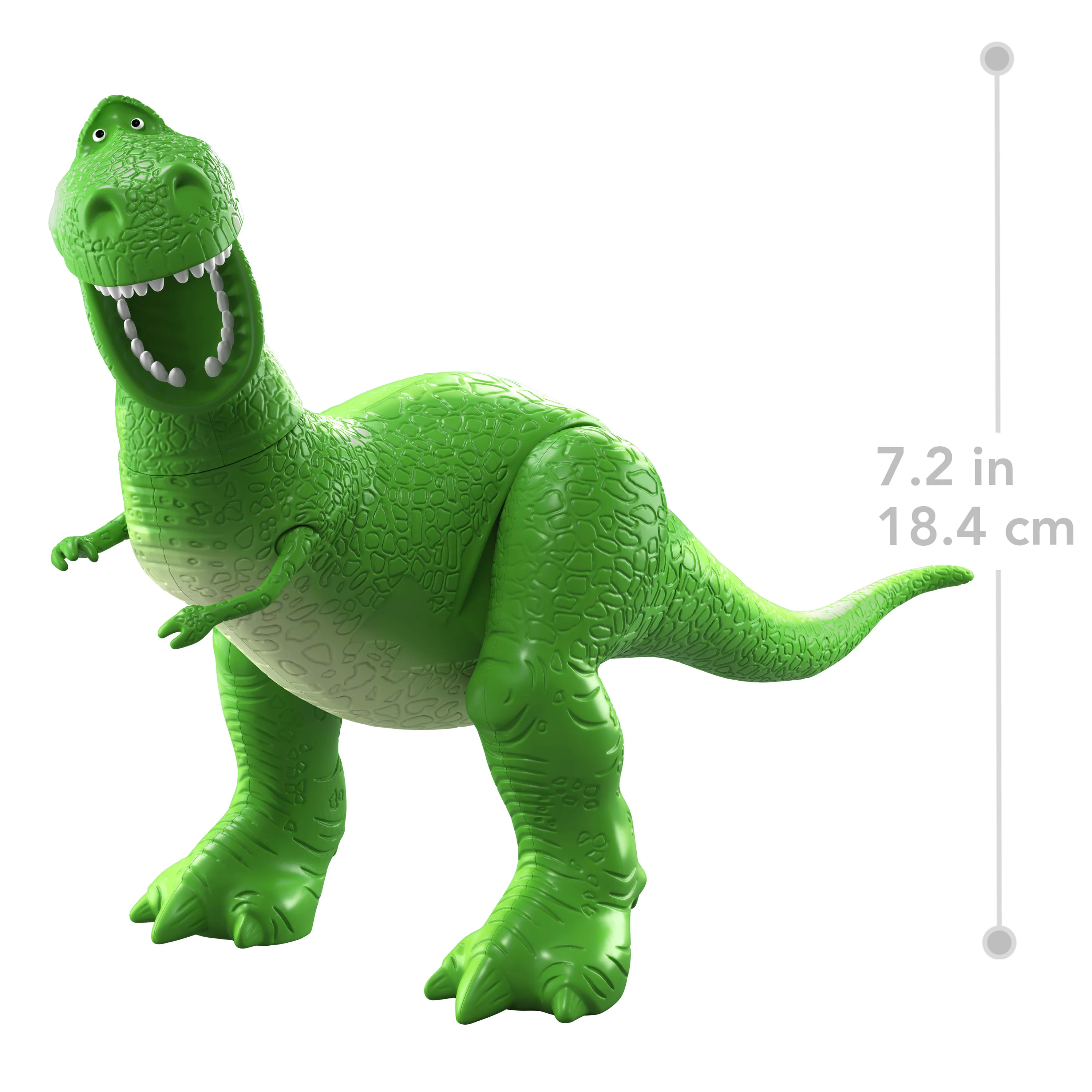 Disney And Pixar Toy Story Rex Action Figure 7.25 Inch Tall Dinosaur, 8 Posable Joints, Playscale - Image 6