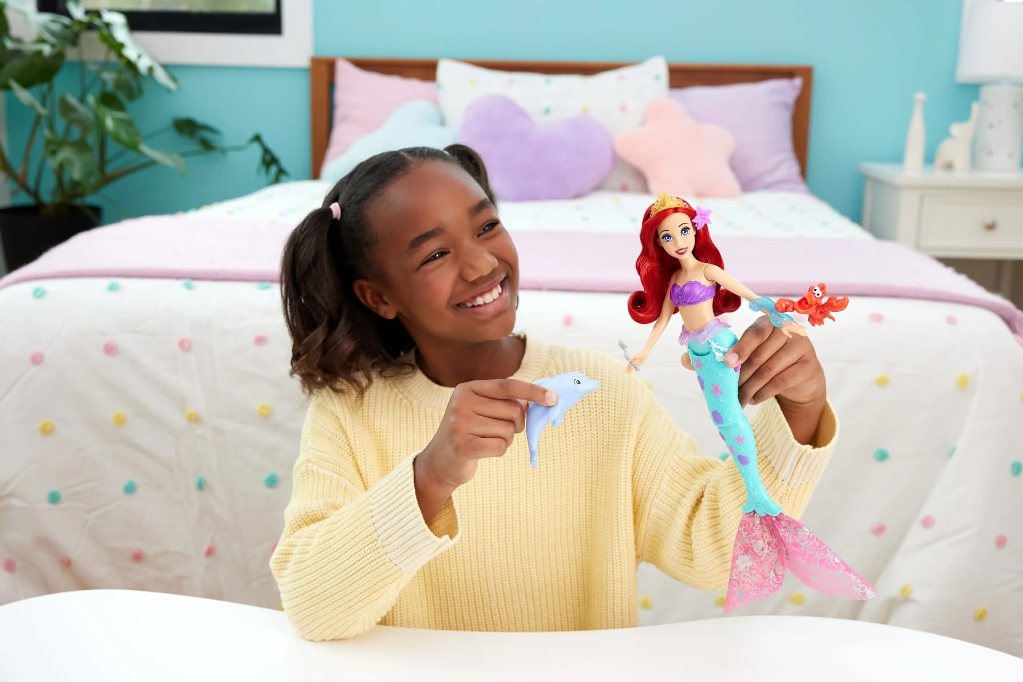 Disney Coffret Poupée et Accessoires Ariel et ses Amis de L’Océan - Image 2