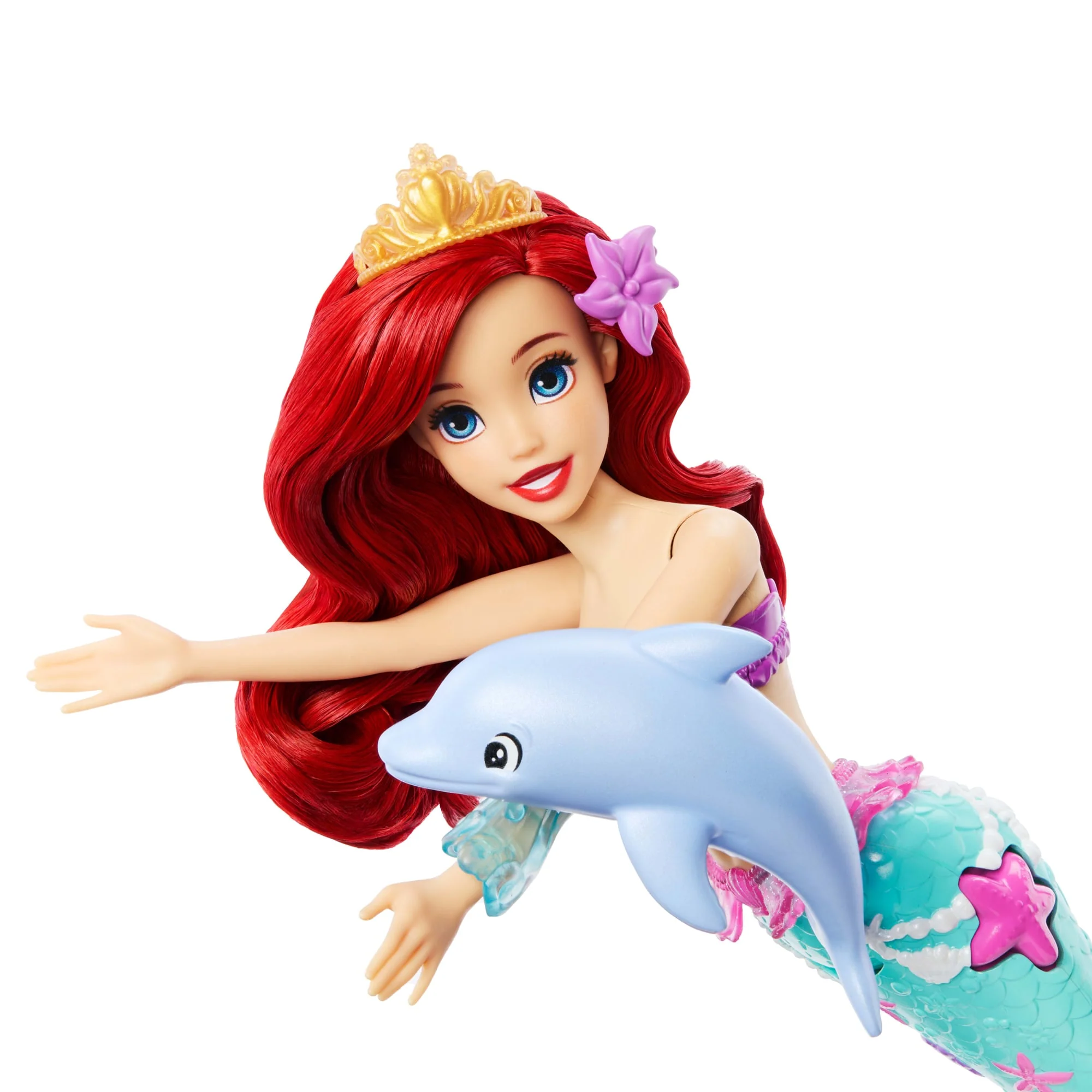 Disney Coffret Poupée et Accessoires Ariel et ses Amis de L’Océan - Image 5