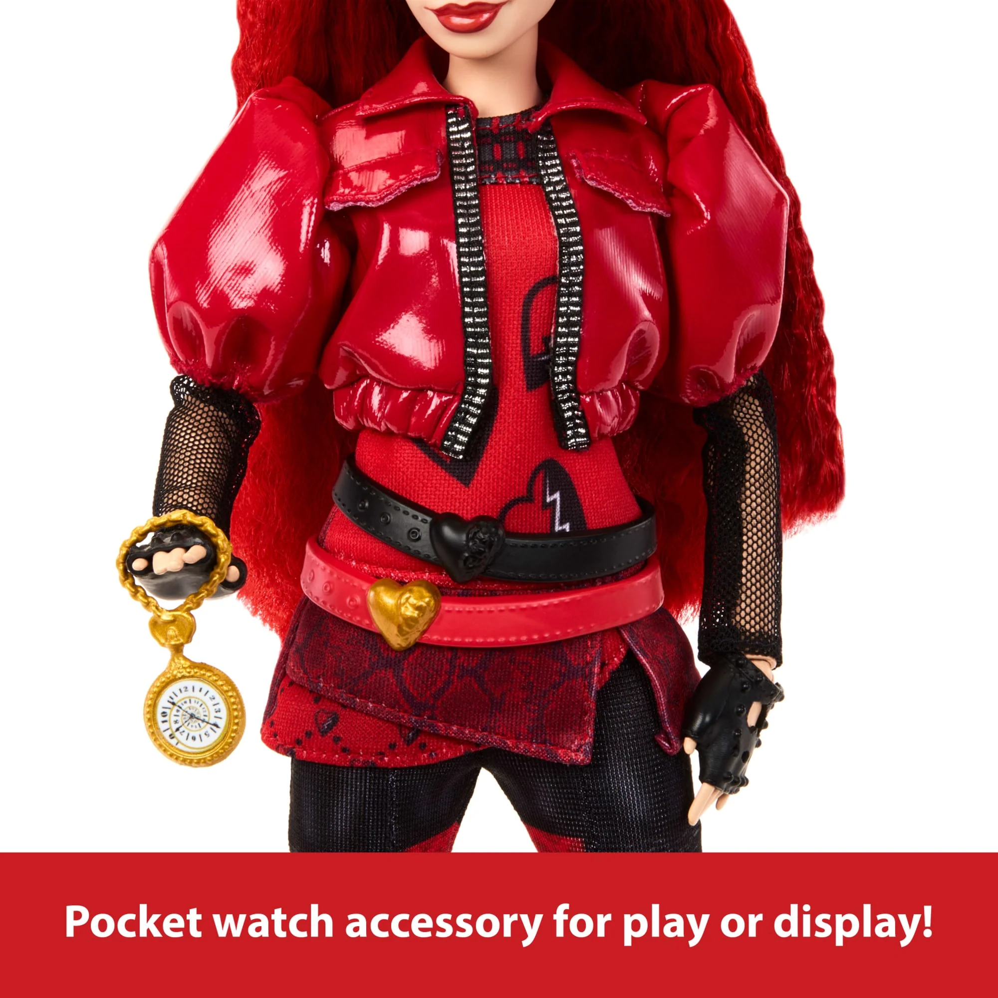 Disney Descendants: The Rise Of Red Fashion Doll & Accessory, Red, Daughter Of Queen Of Hearts - Image 3
