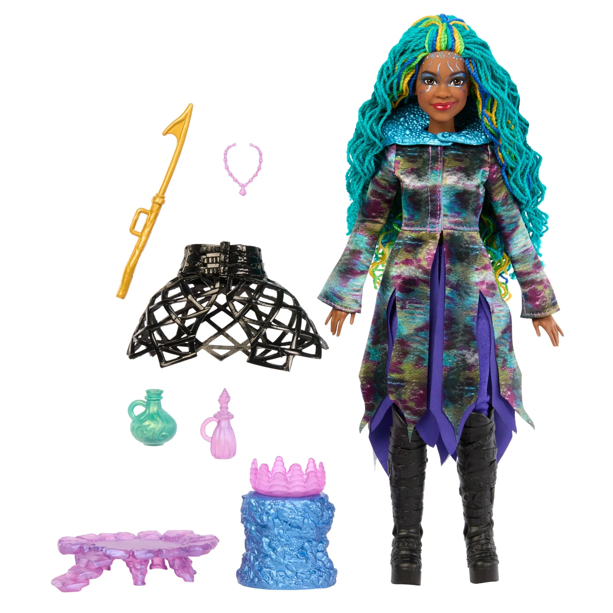 Disney Descendants: The Rise Of Red  Uliana's Sea Witch Lair Playset With Fashion Doll & Accessories - Image 5
